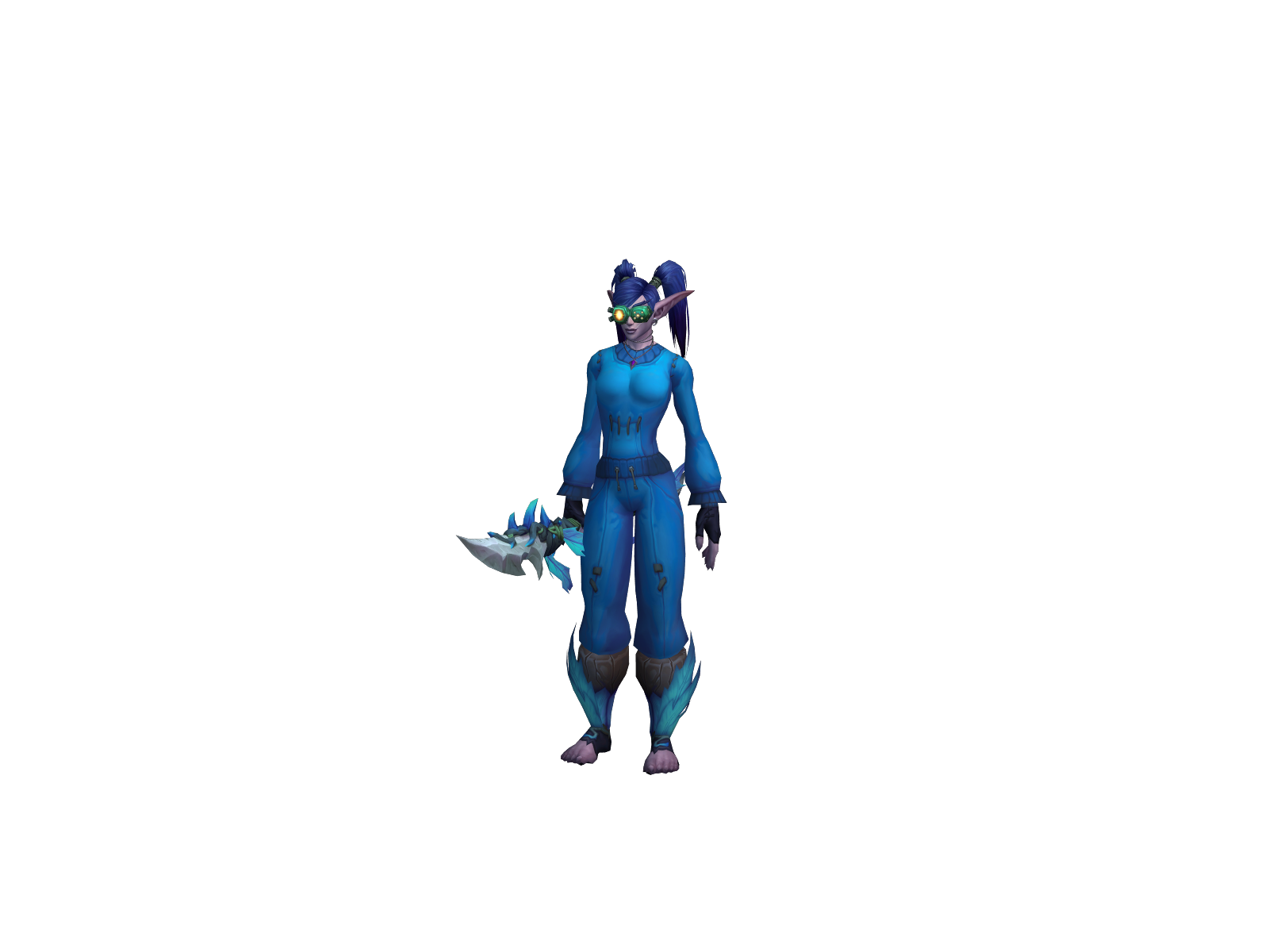 Dhurata 3D character render