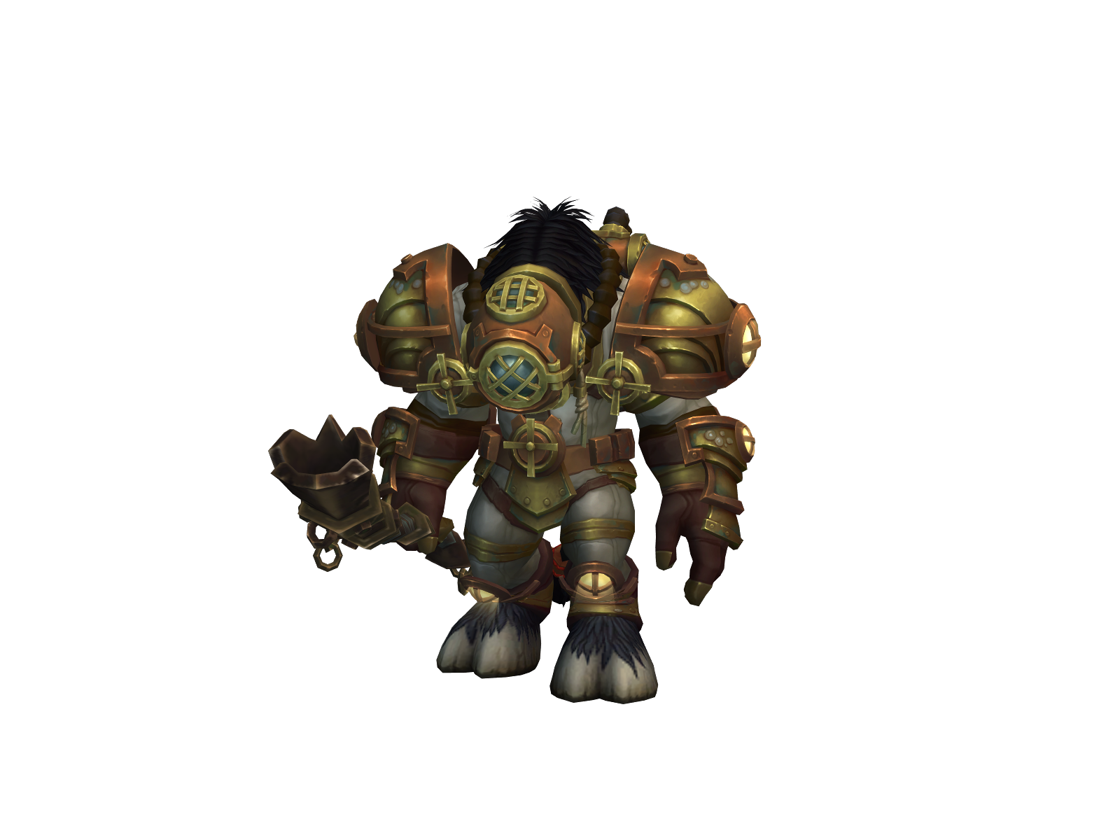 Blacksac 3D character render