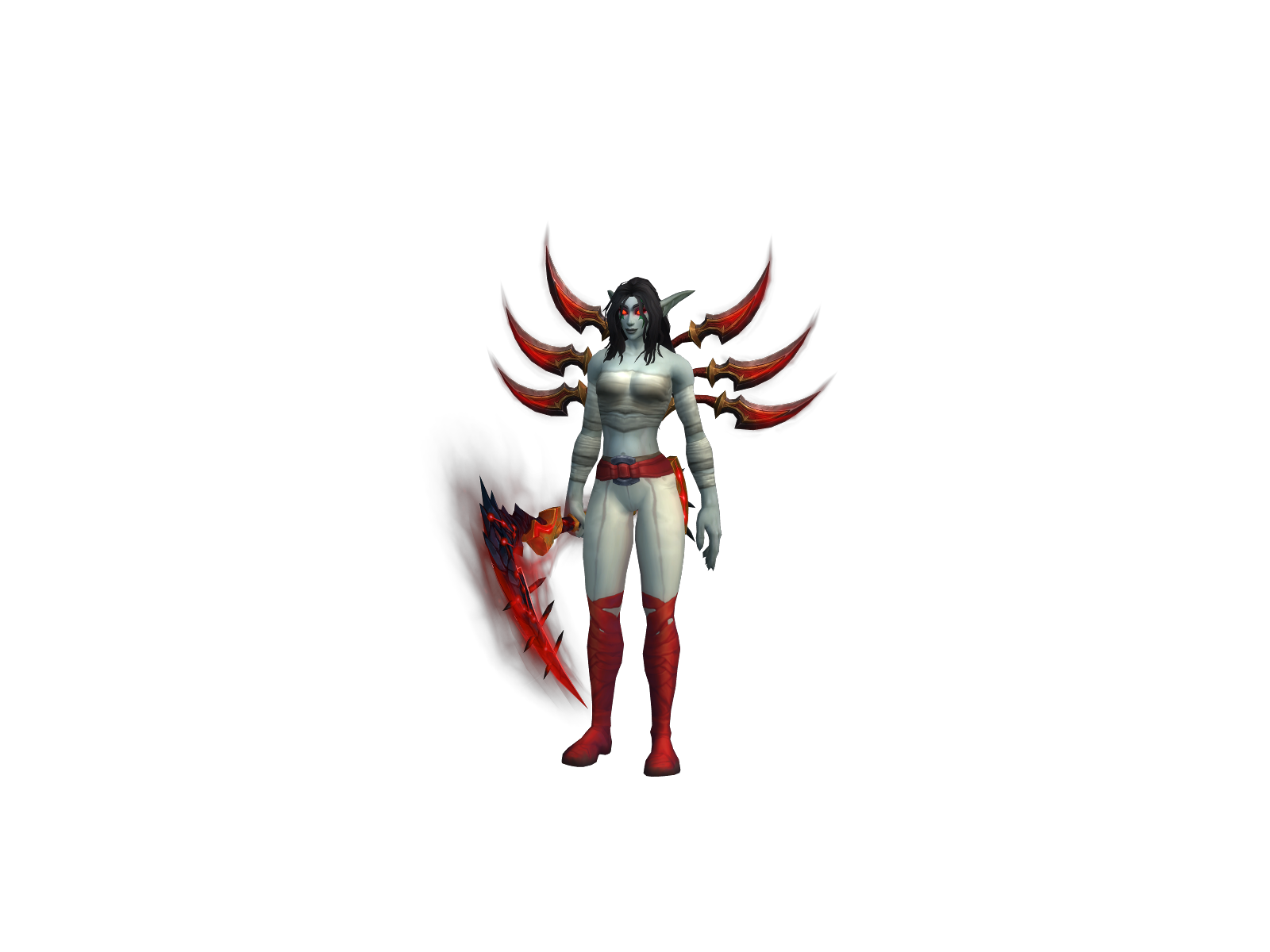 Akeloria 3D character render