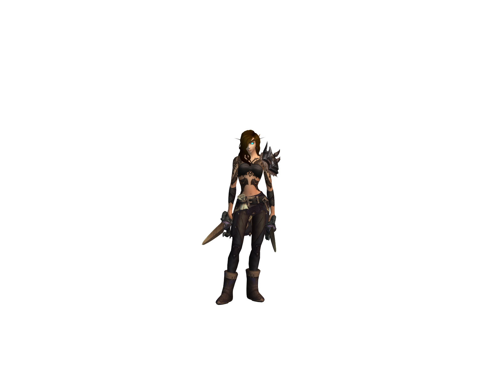 Àrahano 3D character render