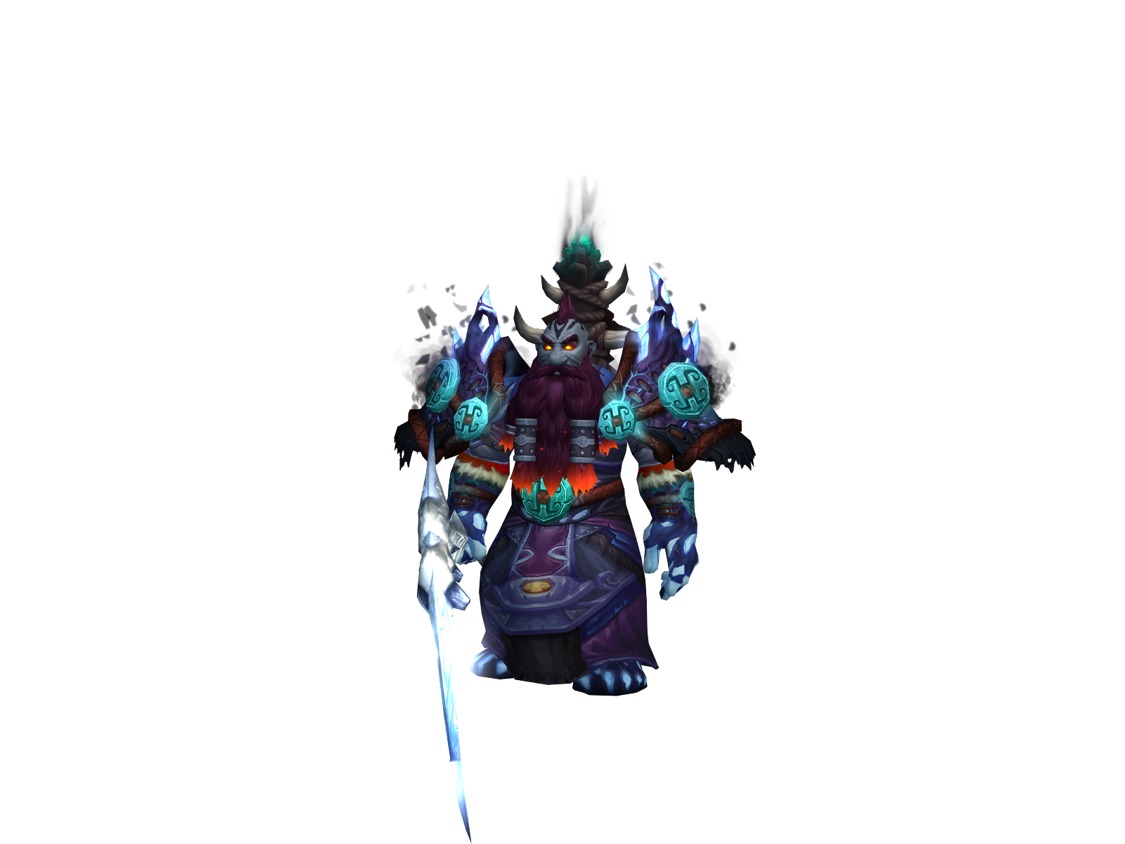 Ridgar 3D character render