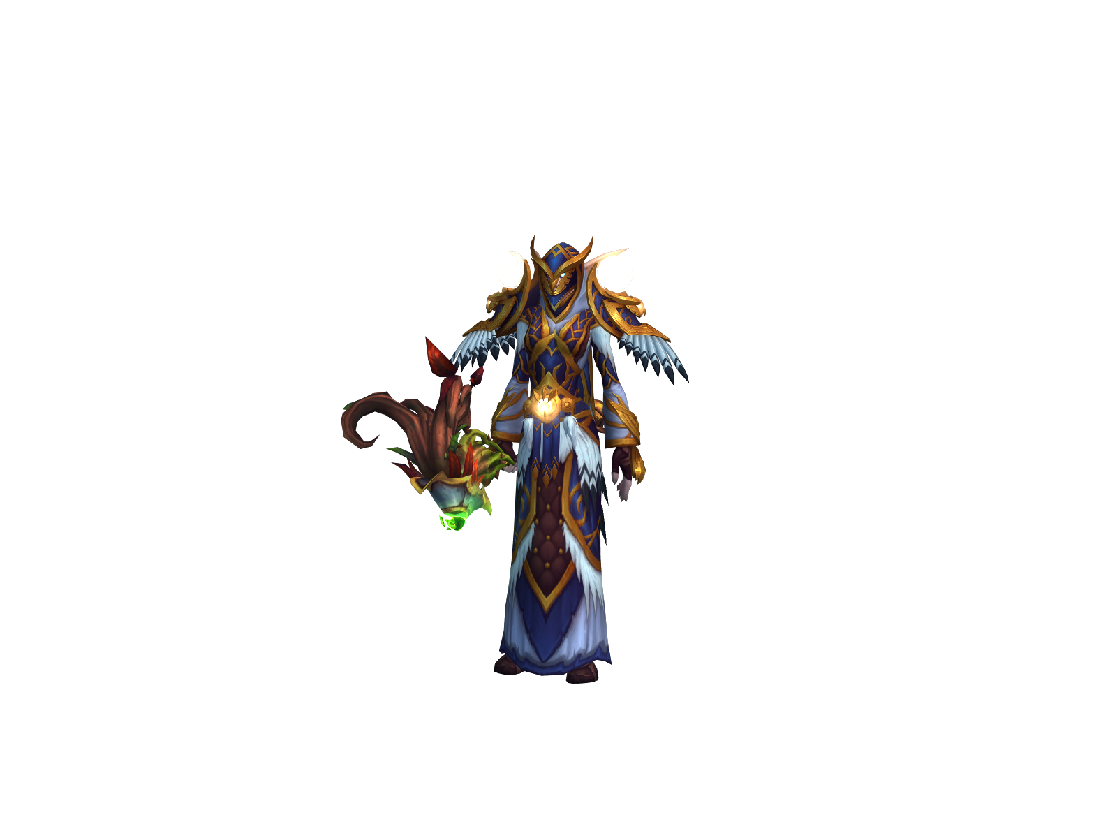 Cáyuga 3D character render