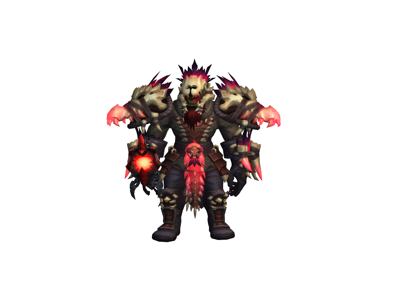 Turok 3D character render