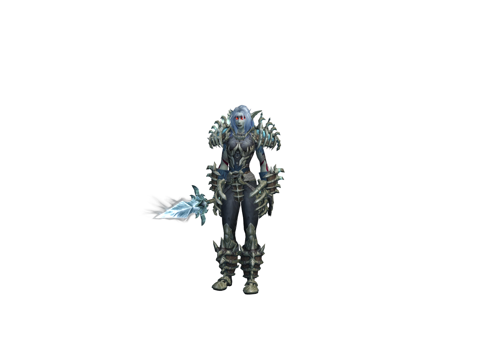 Vaél 3D character render