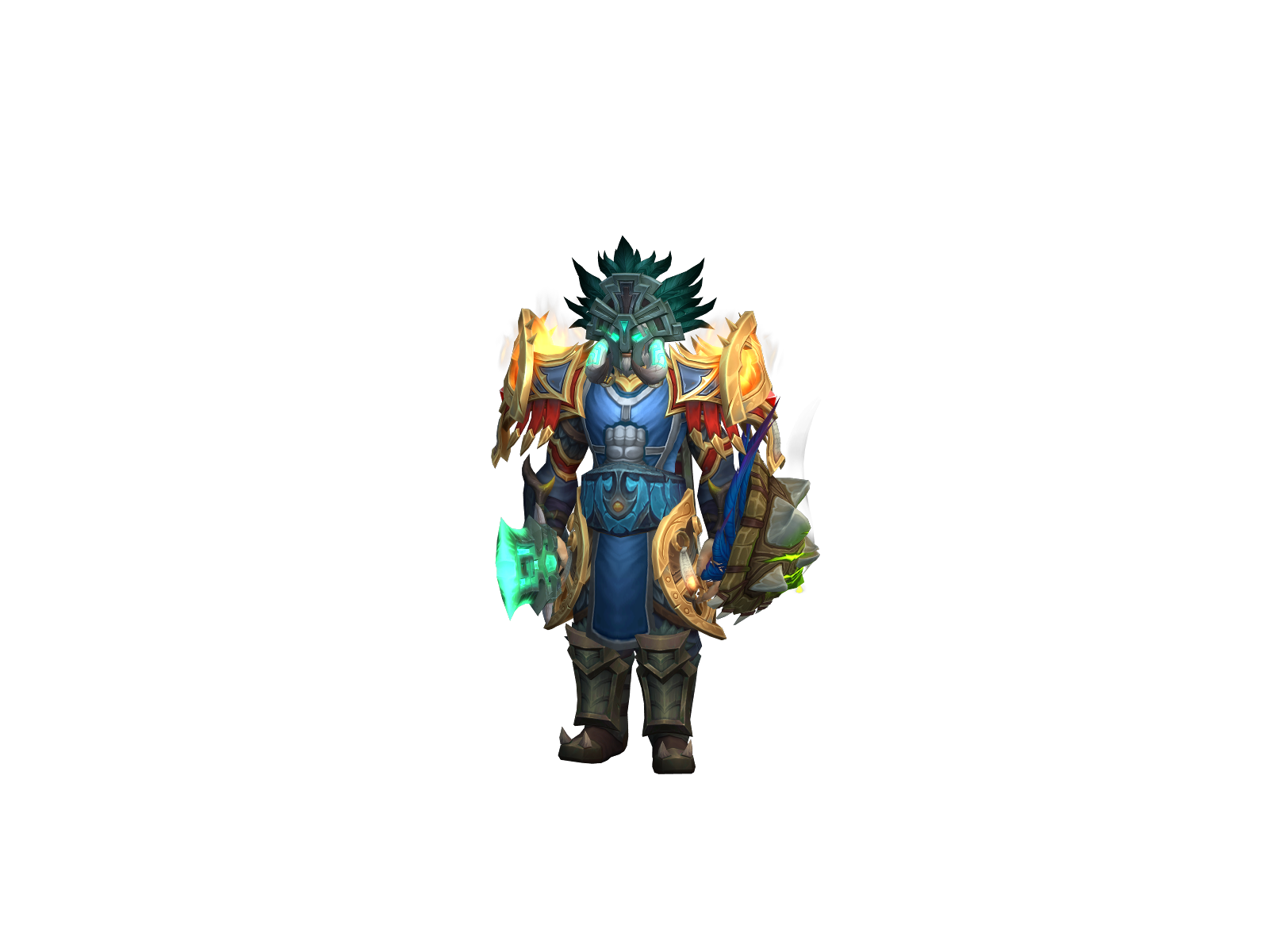 Goean 3D character render