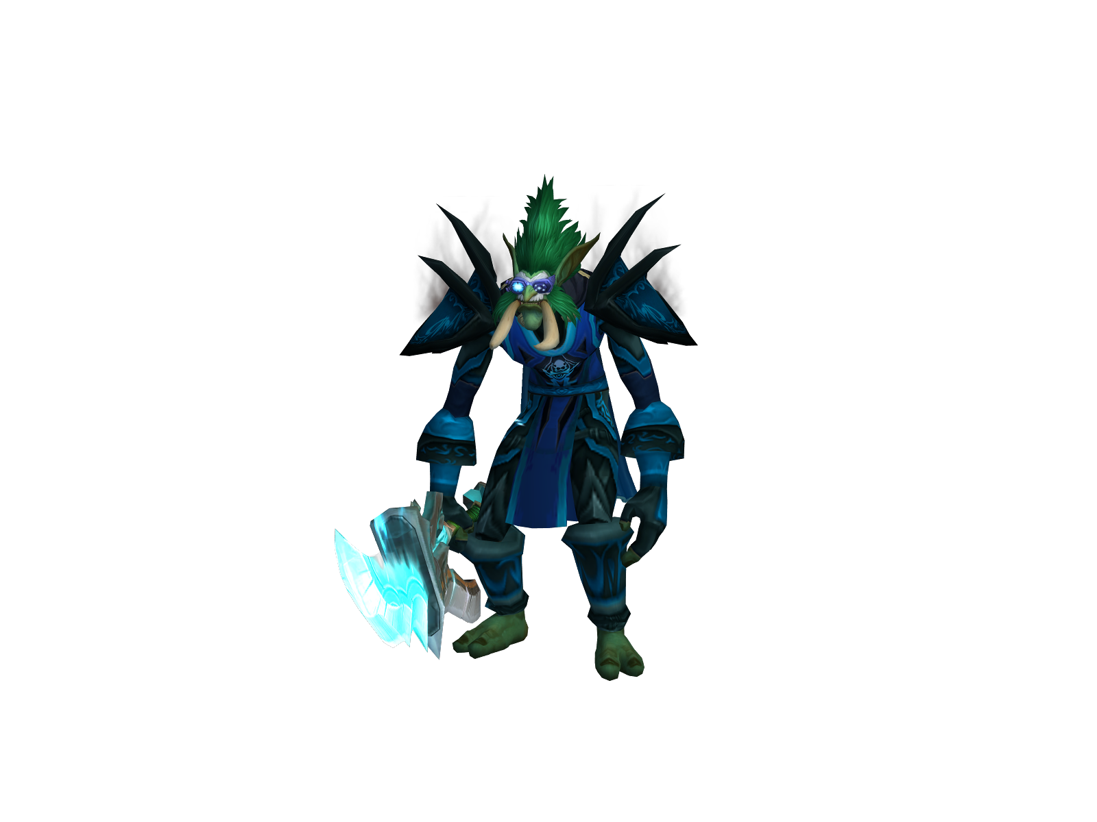 Windmane 3D character render