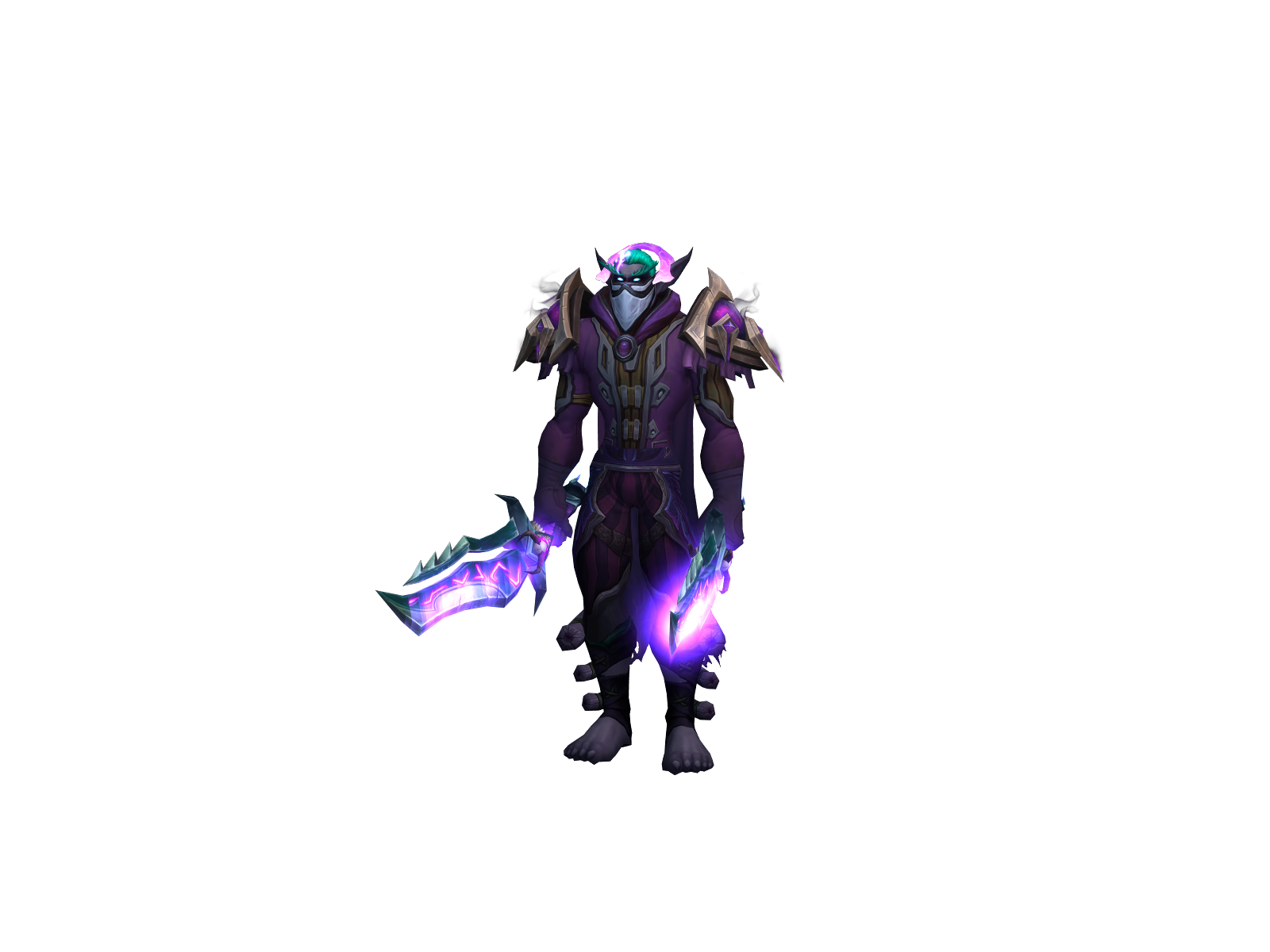 Byebroski 3D character render
