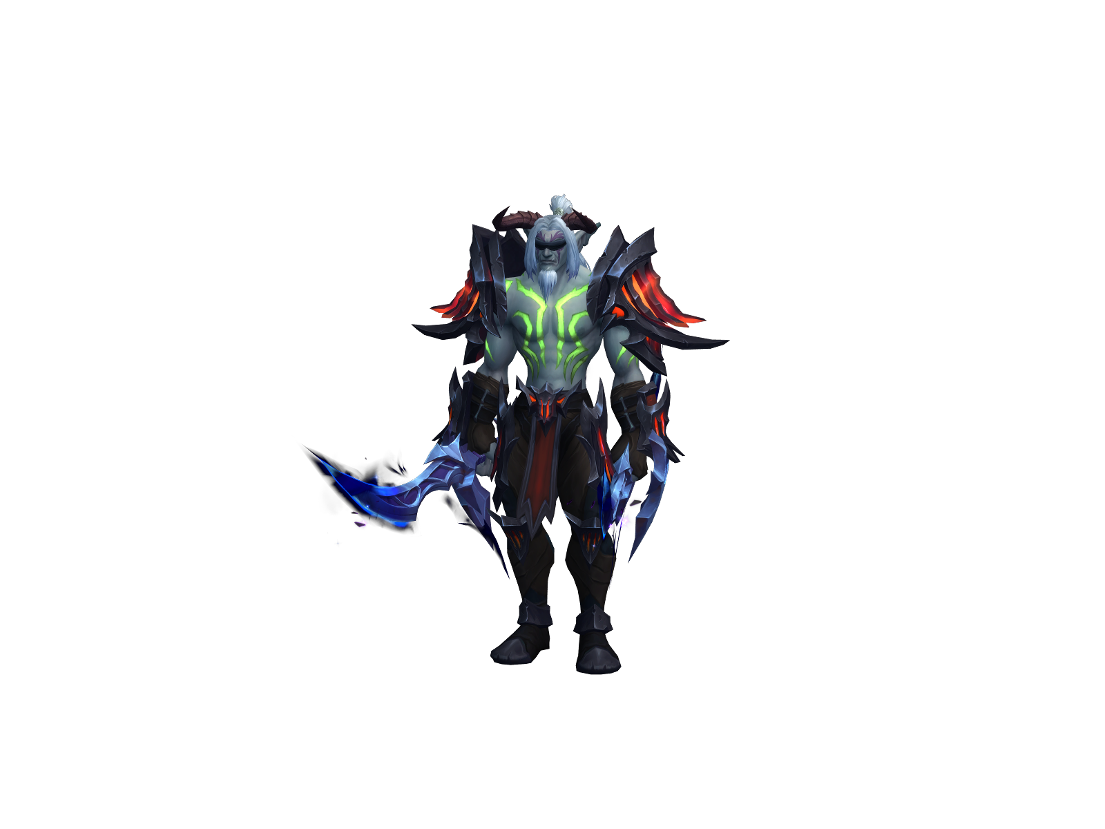 Raghal 3D character render