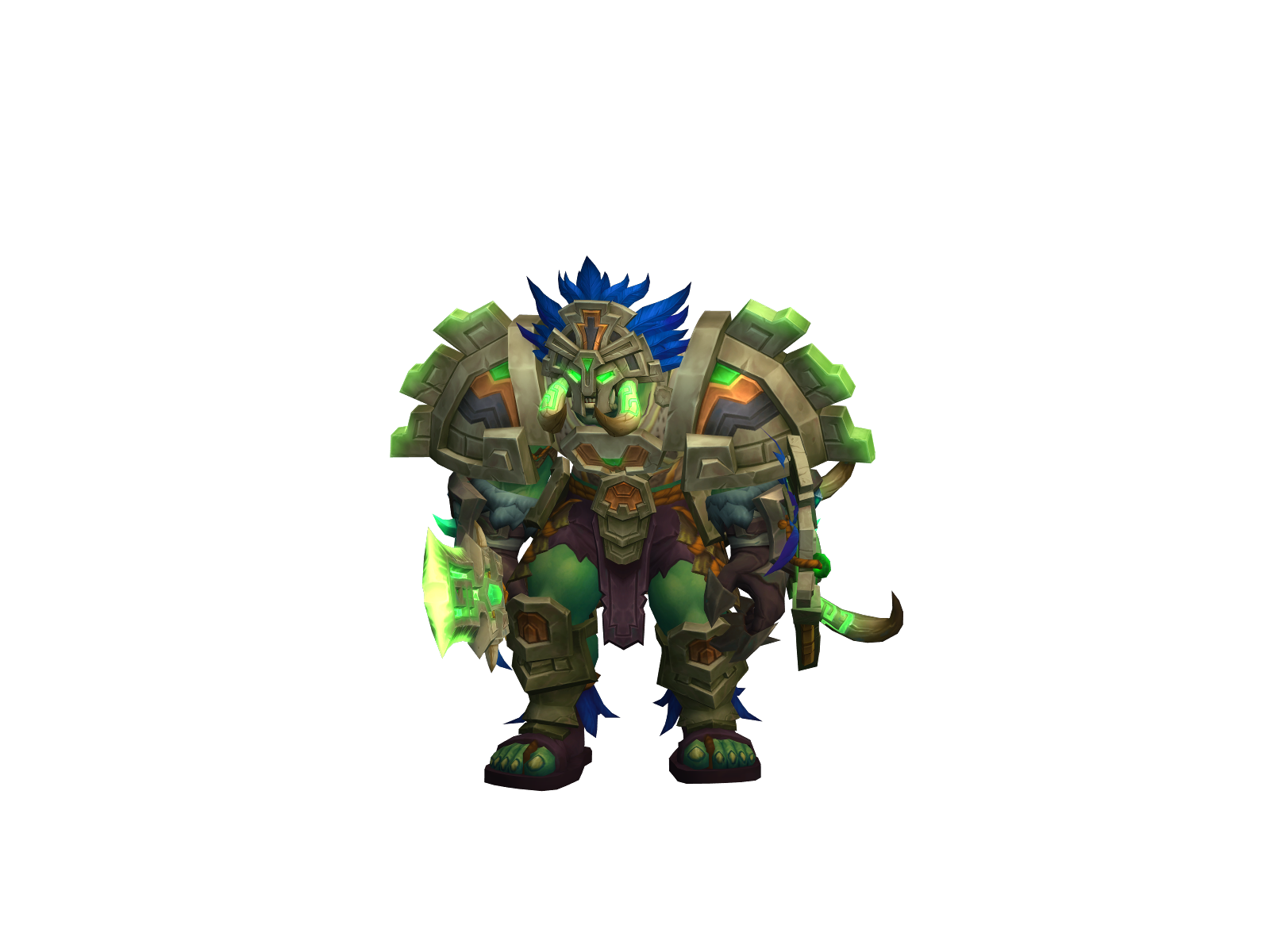 Bladestorm 3D character render