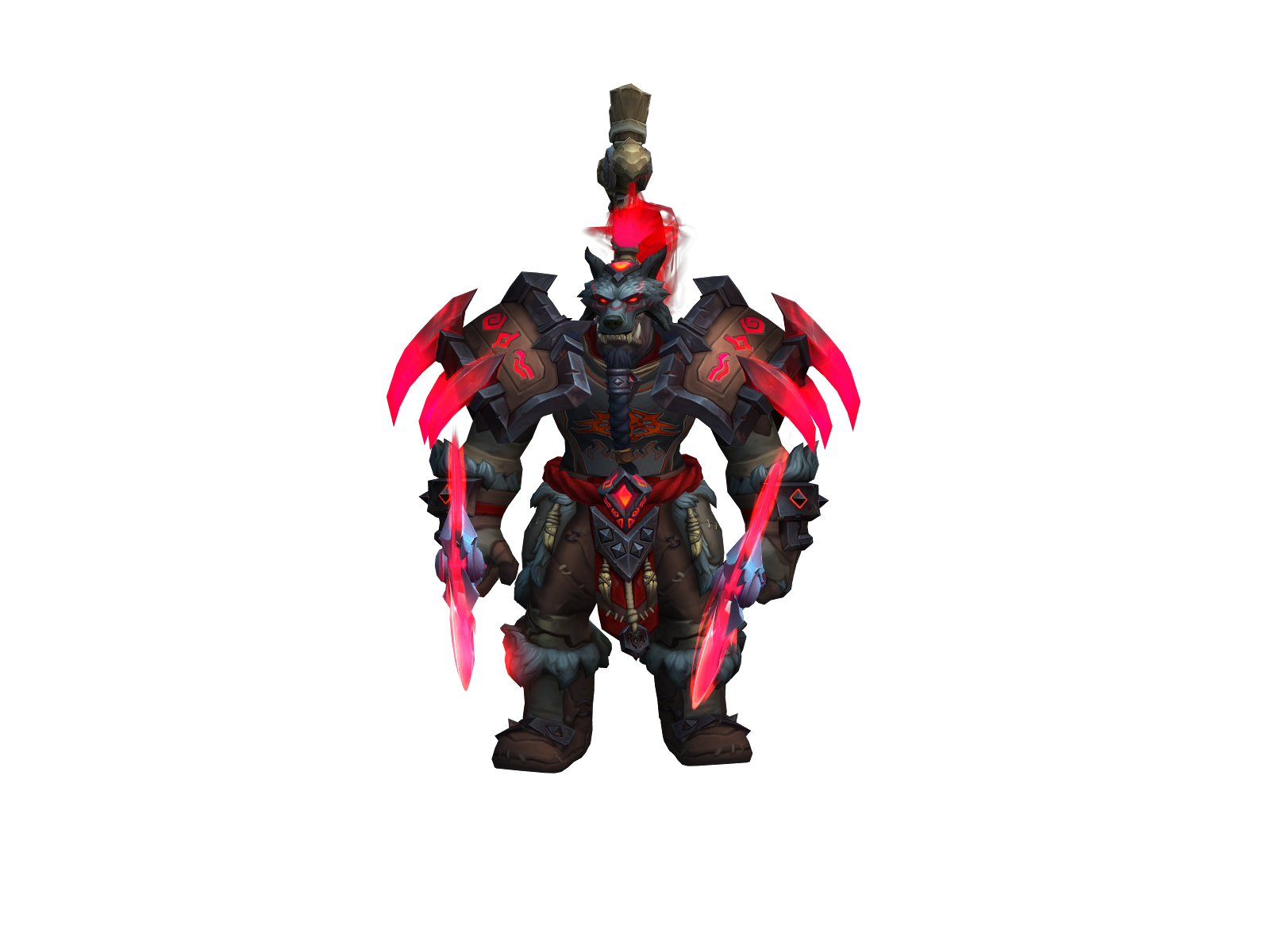 Krasha 3D character render