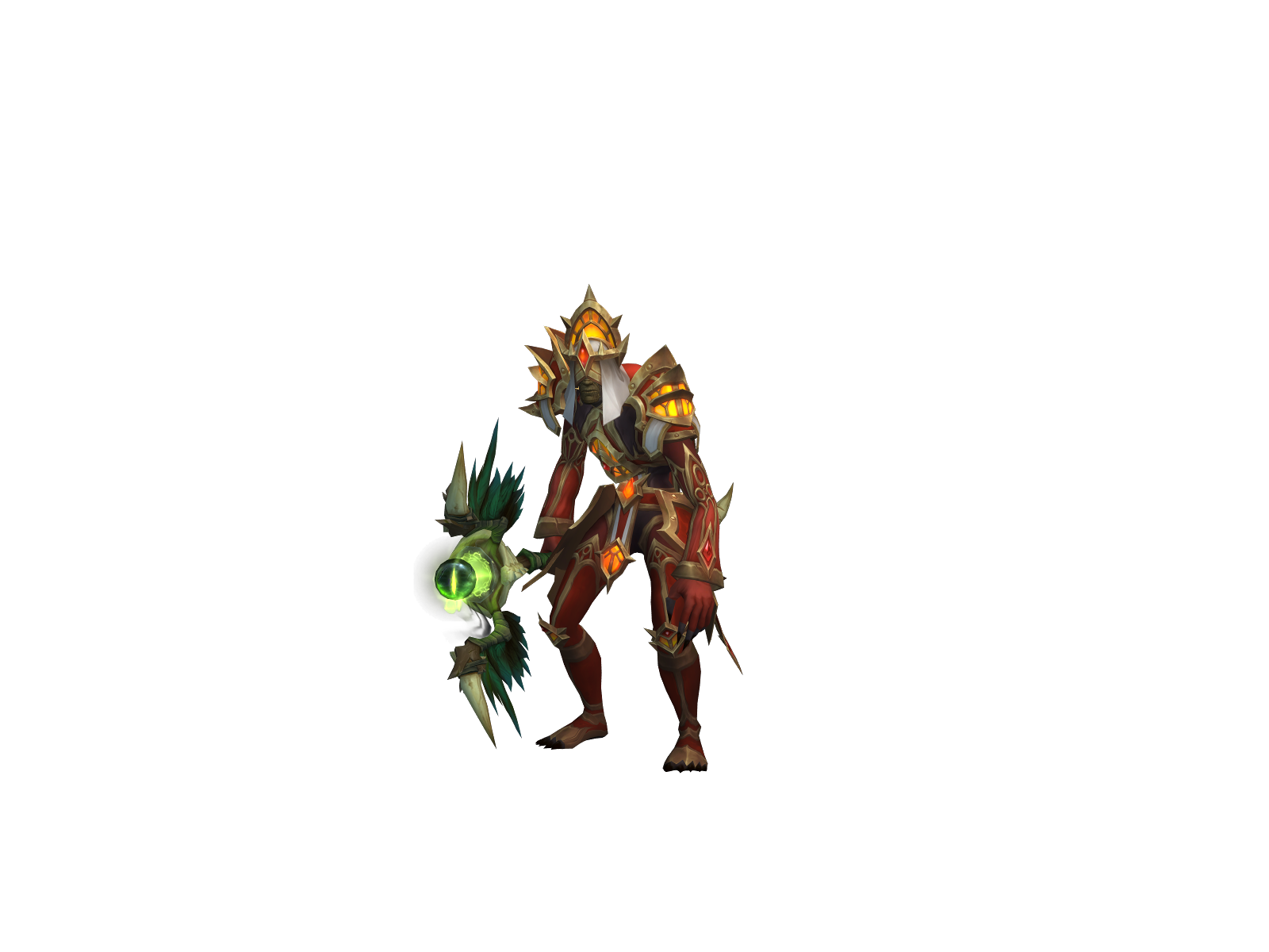 Jagik 3D character render