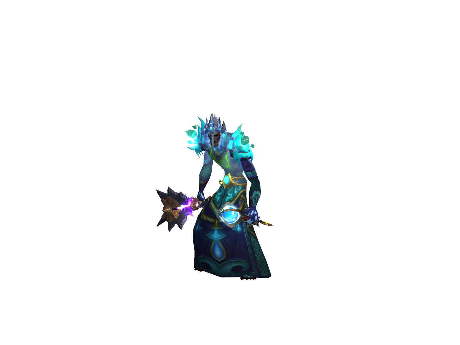 Vrty 3D character render
