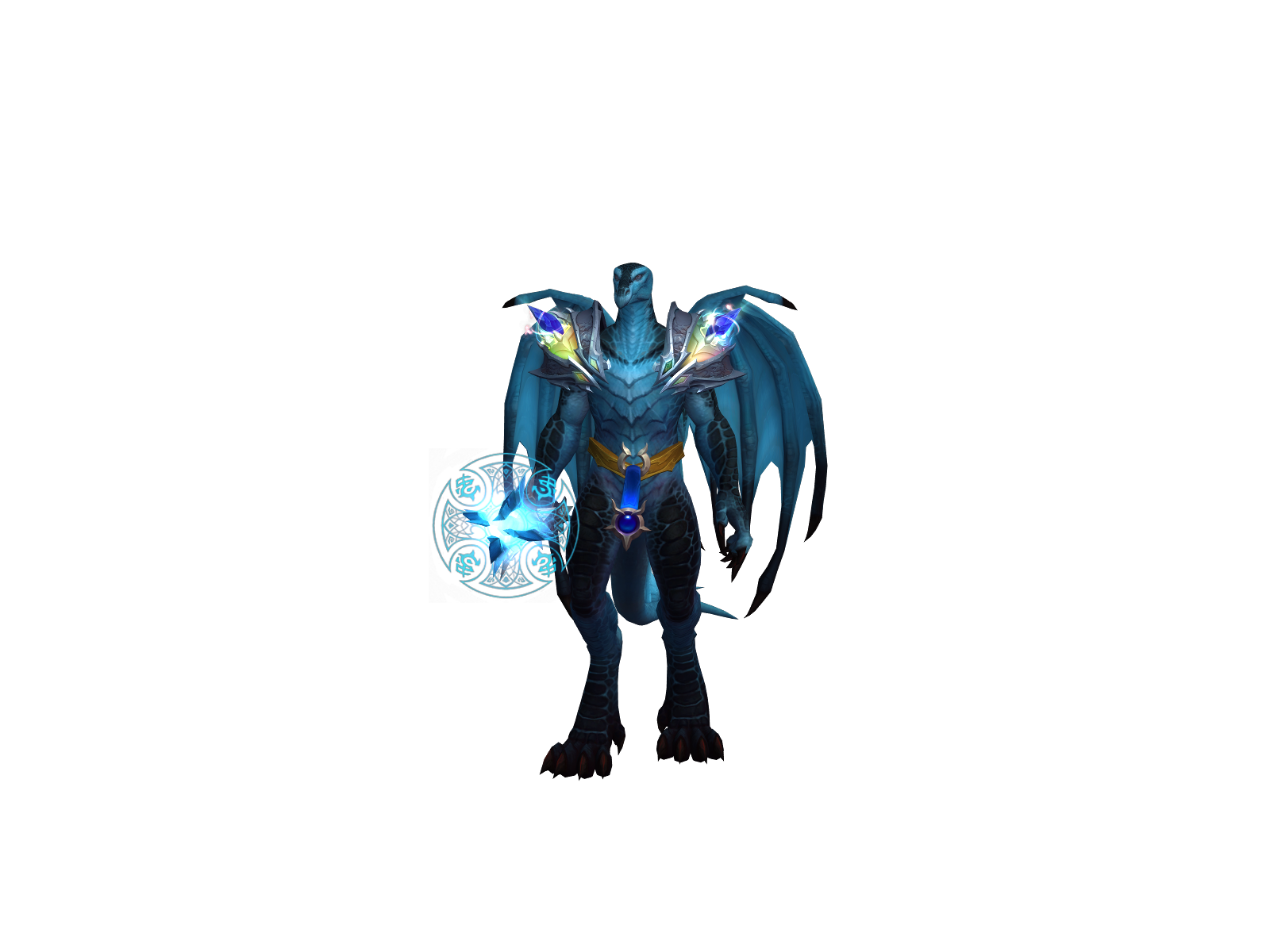 Scale 3D character render
