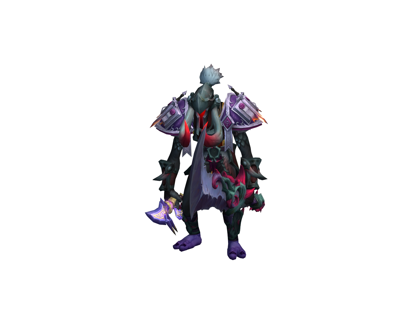Abrênalgas 3D character render