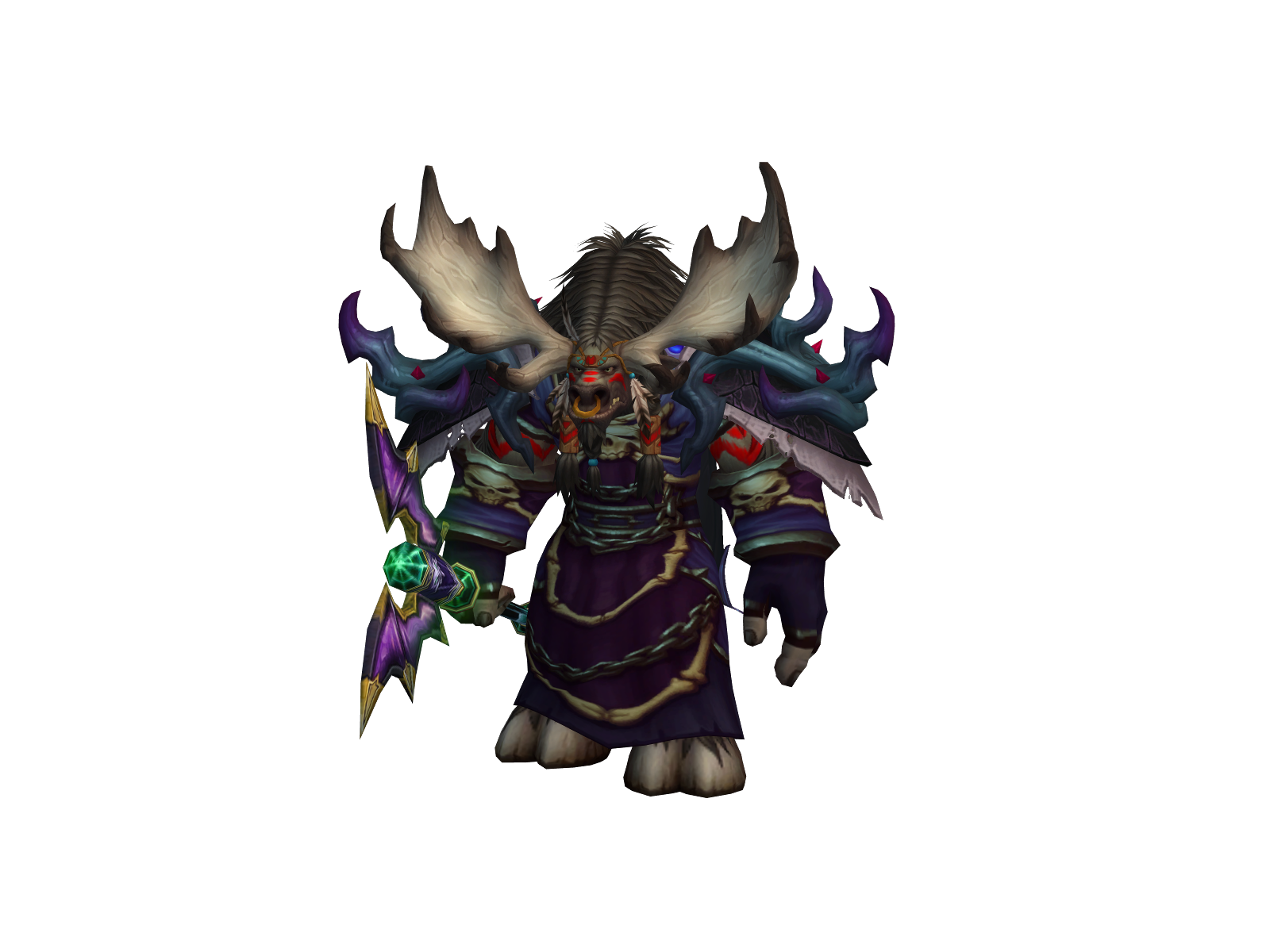 Thaygerlock 3D character render