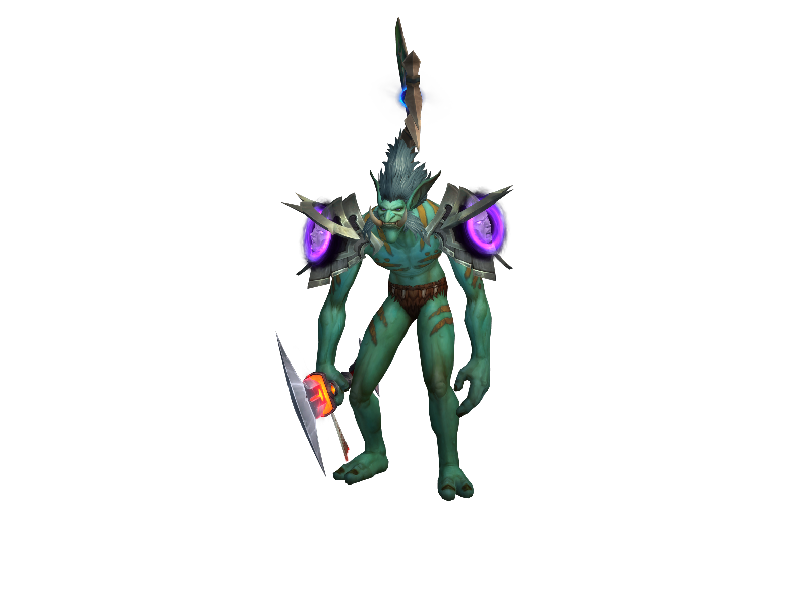 Padremillán 3D character render