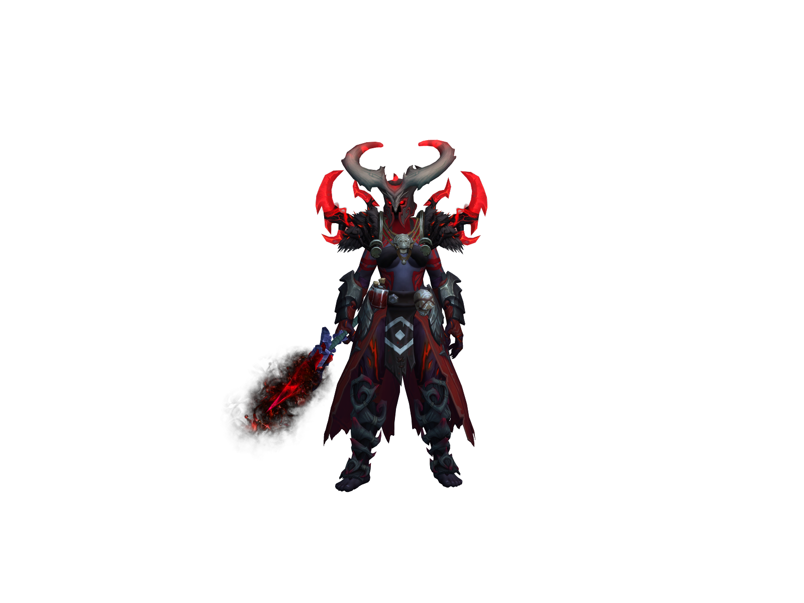 Harnadir 3D character render