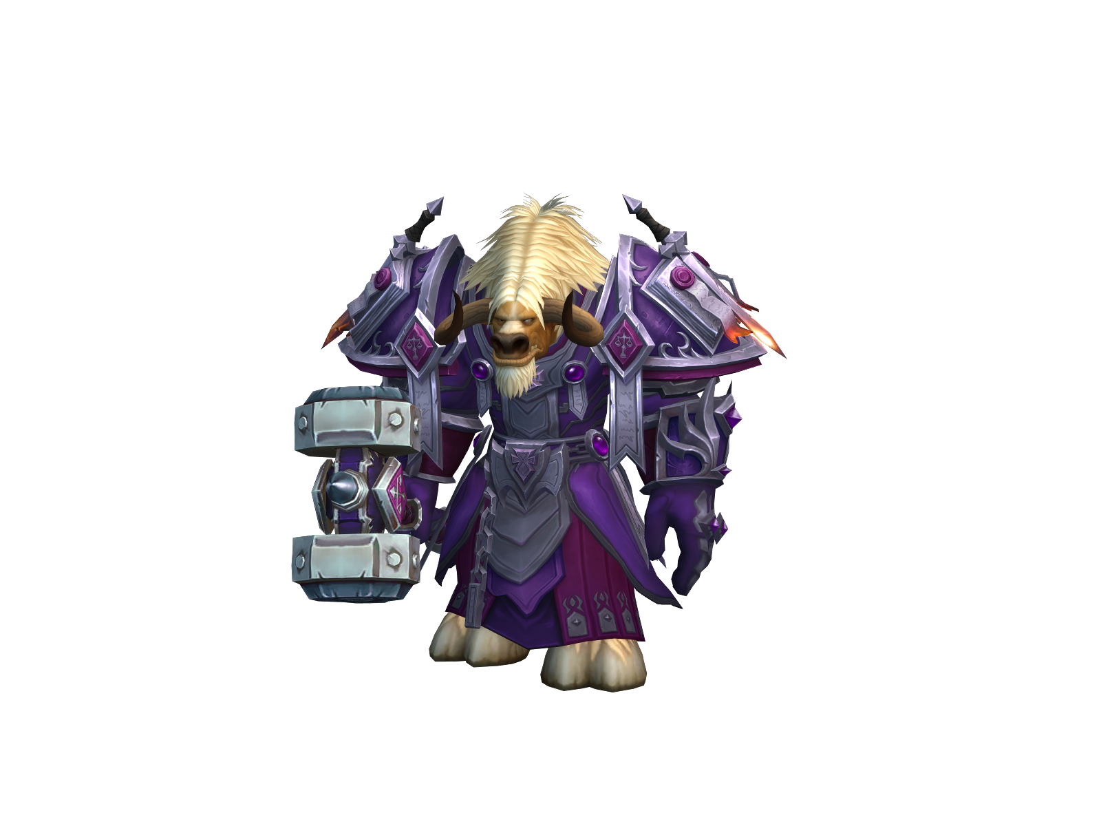 Grodom 3D character render
