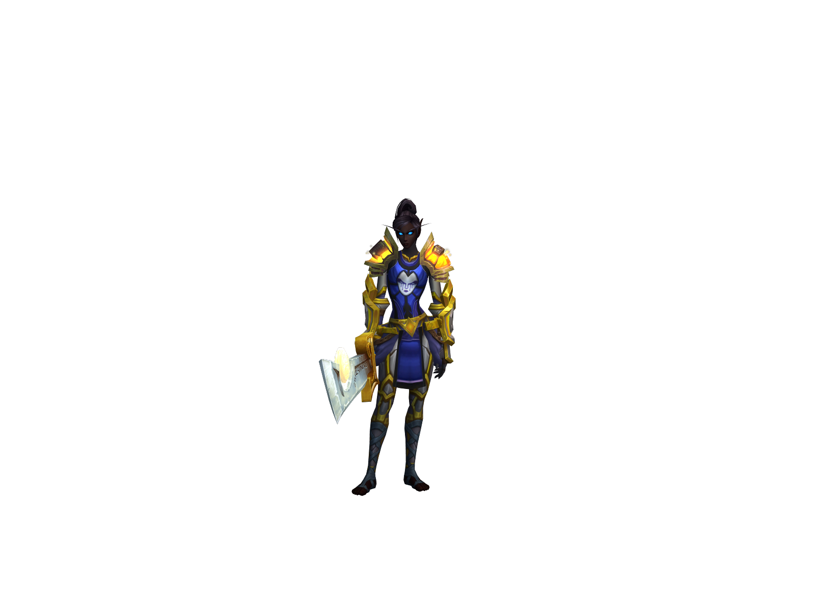 Assylum 3D character render