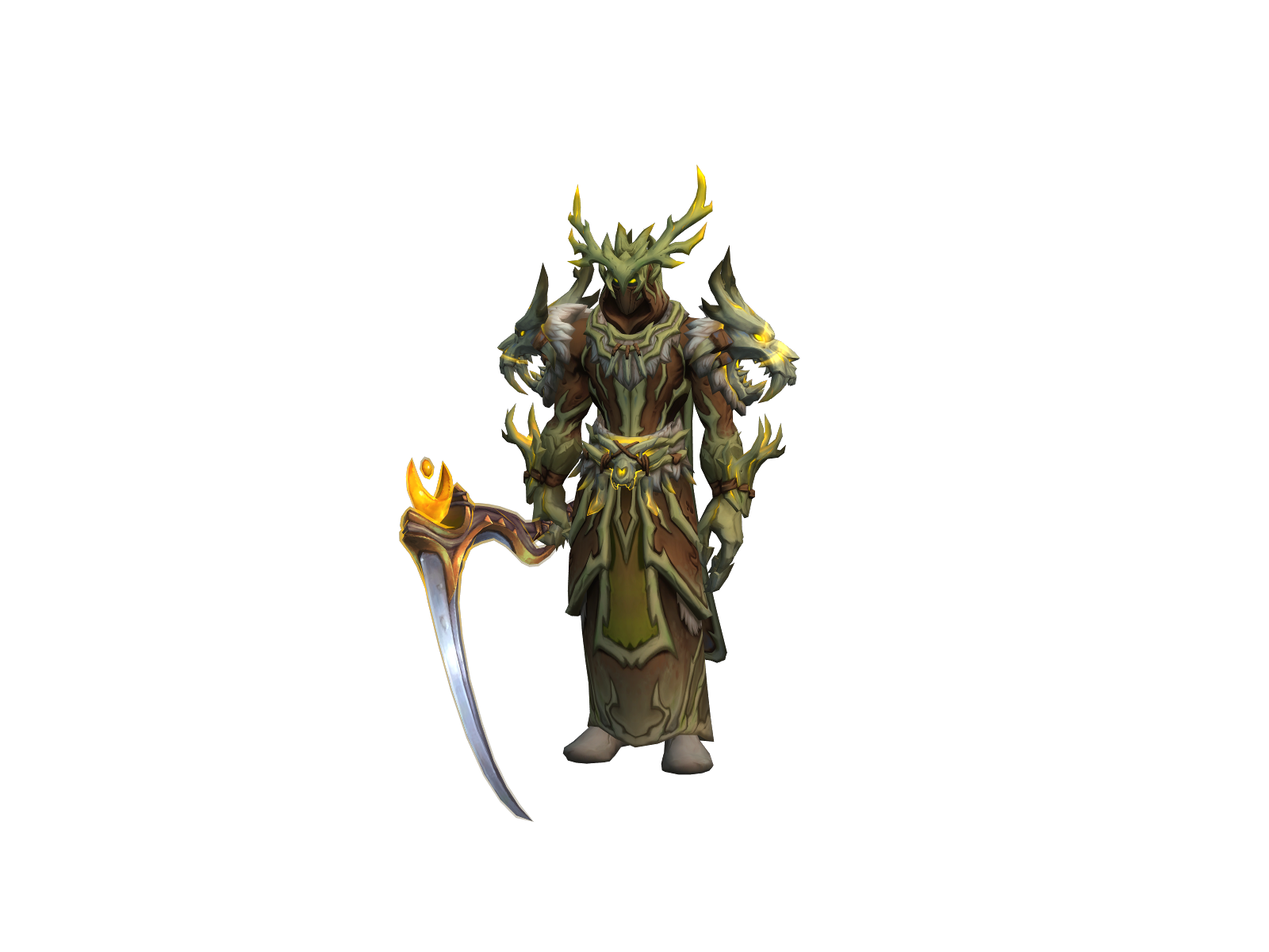 Kramkitar 3D character render