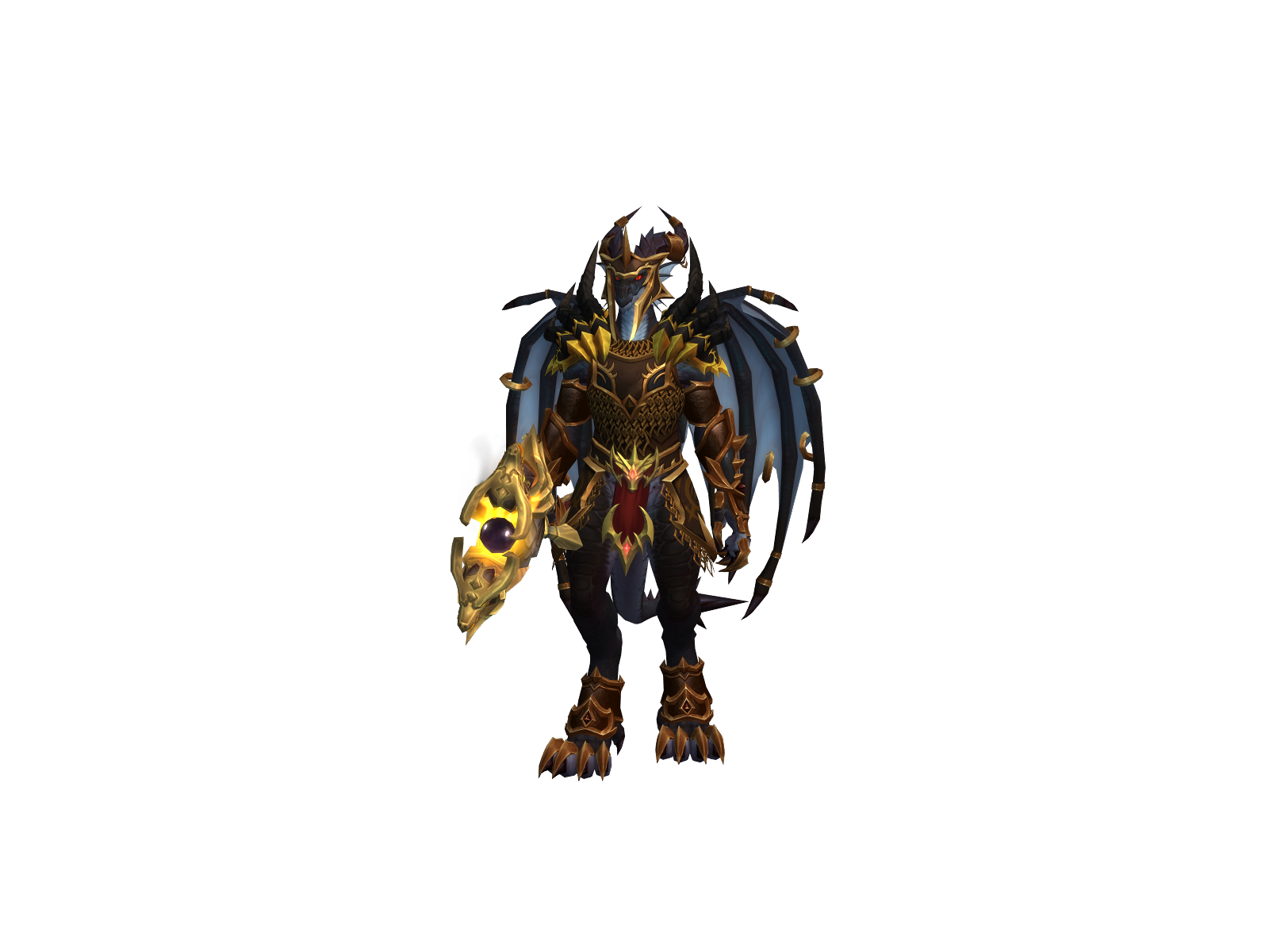 Daedreel 3D character render