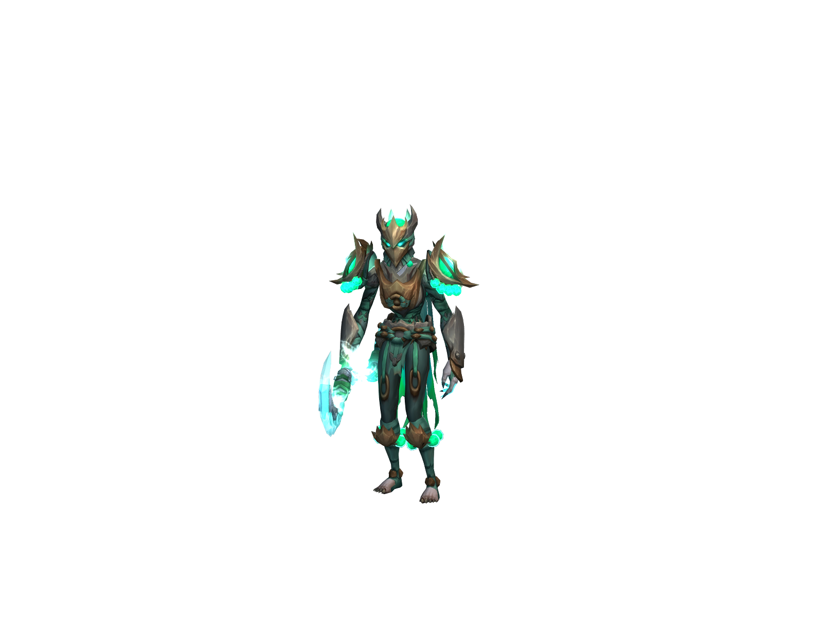 Nuitz 3D character render