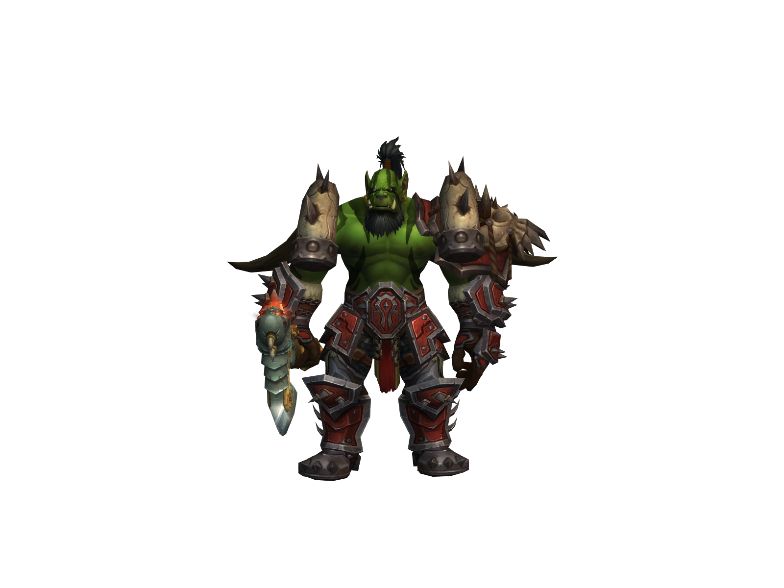 Quiño 3D character render