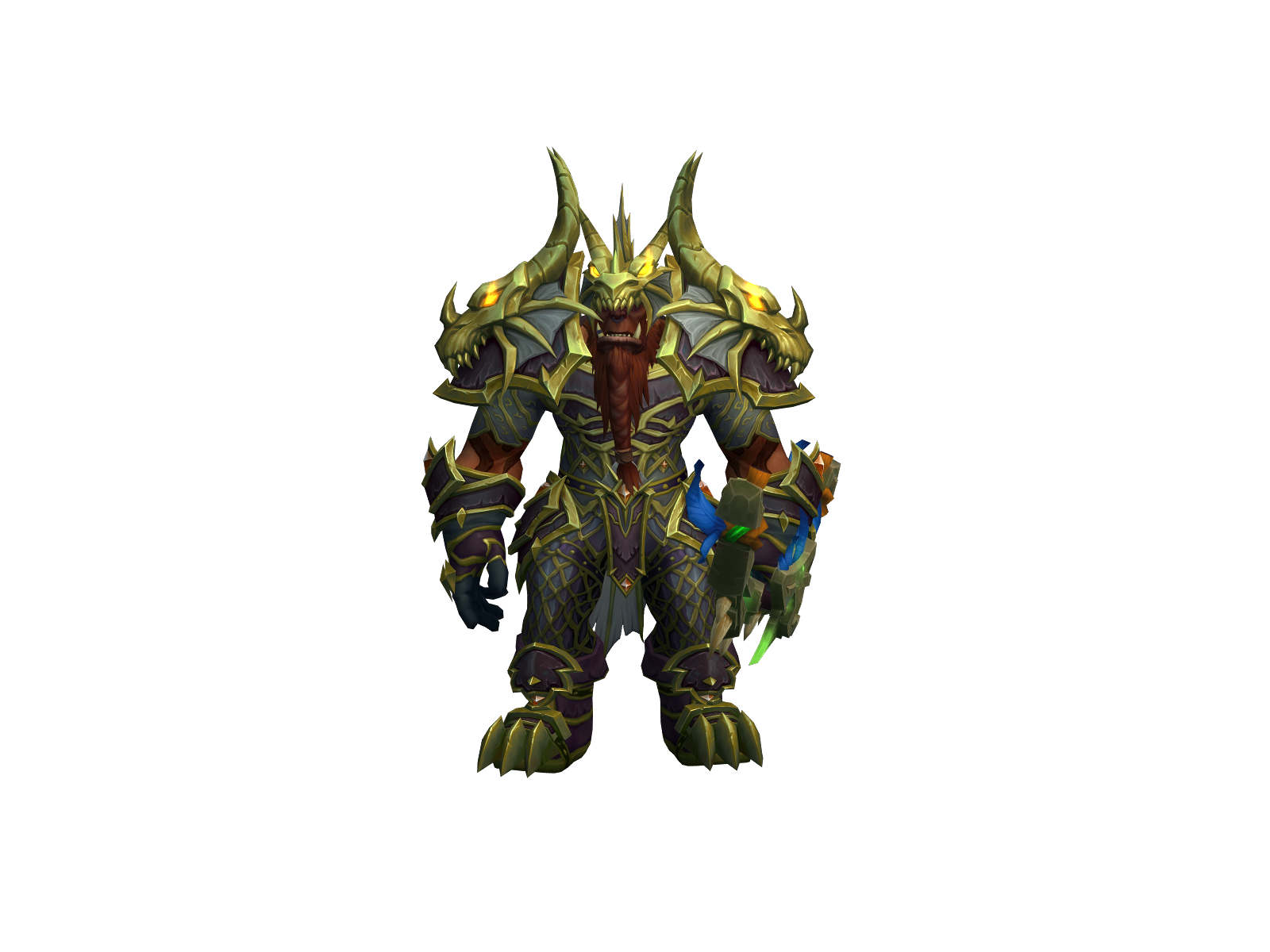 Balgorak 3D character render