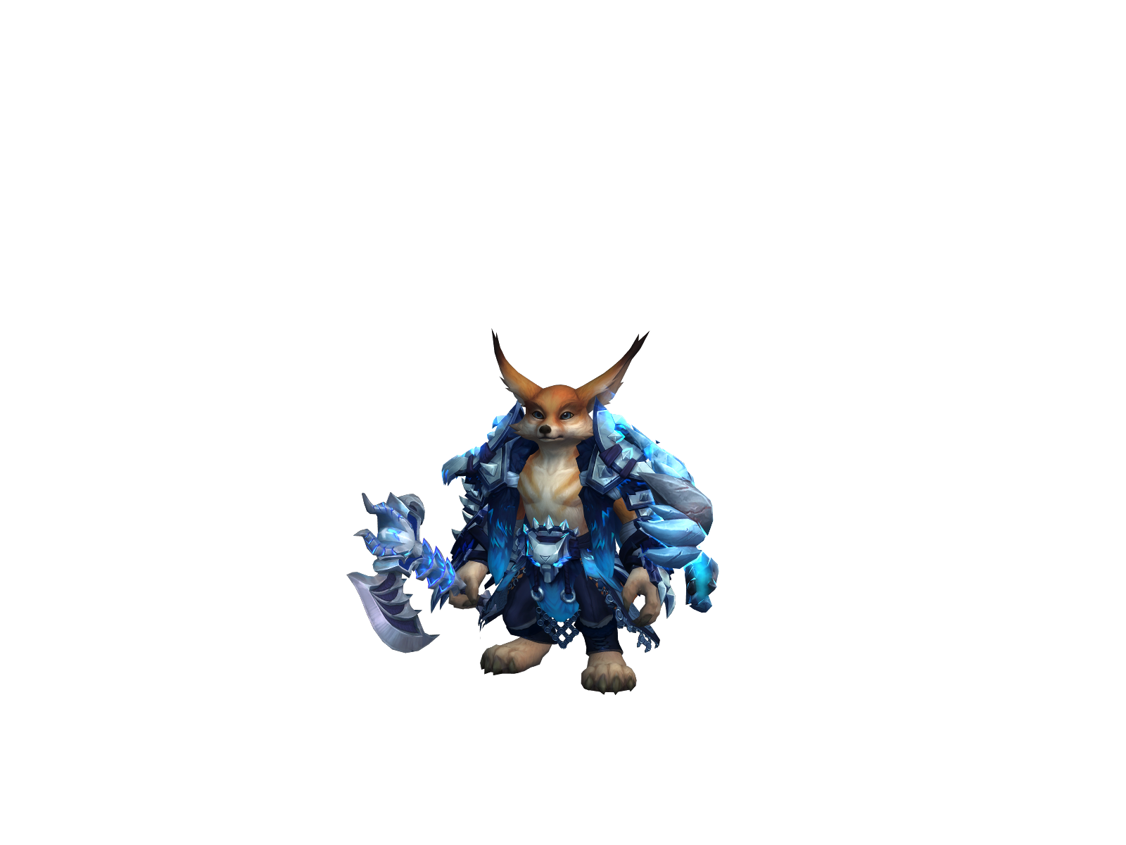 Zaru 3D character render