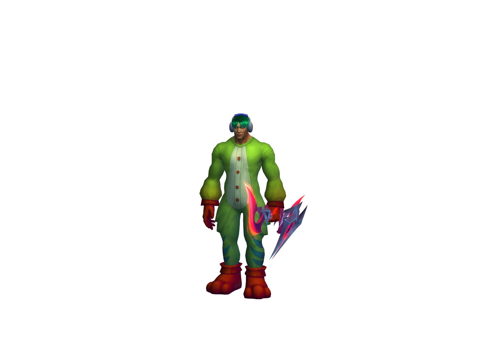 Aemege 3D character render