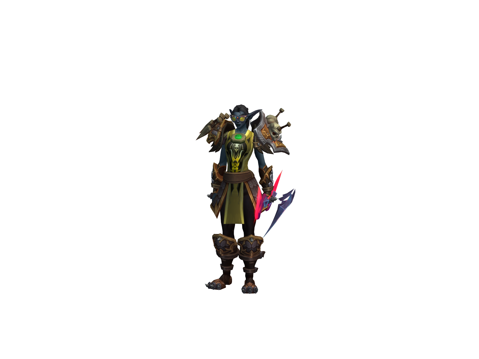 Tara 3D character render