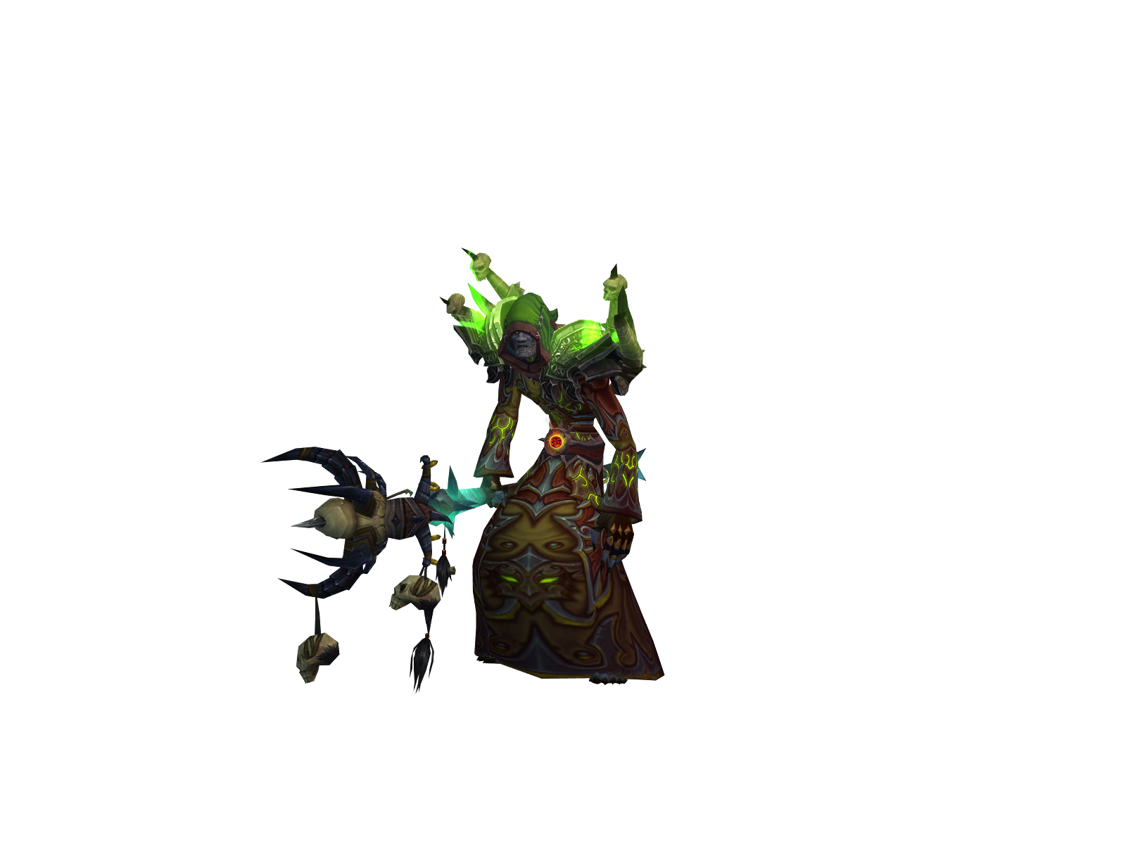 Melkira 3D character render