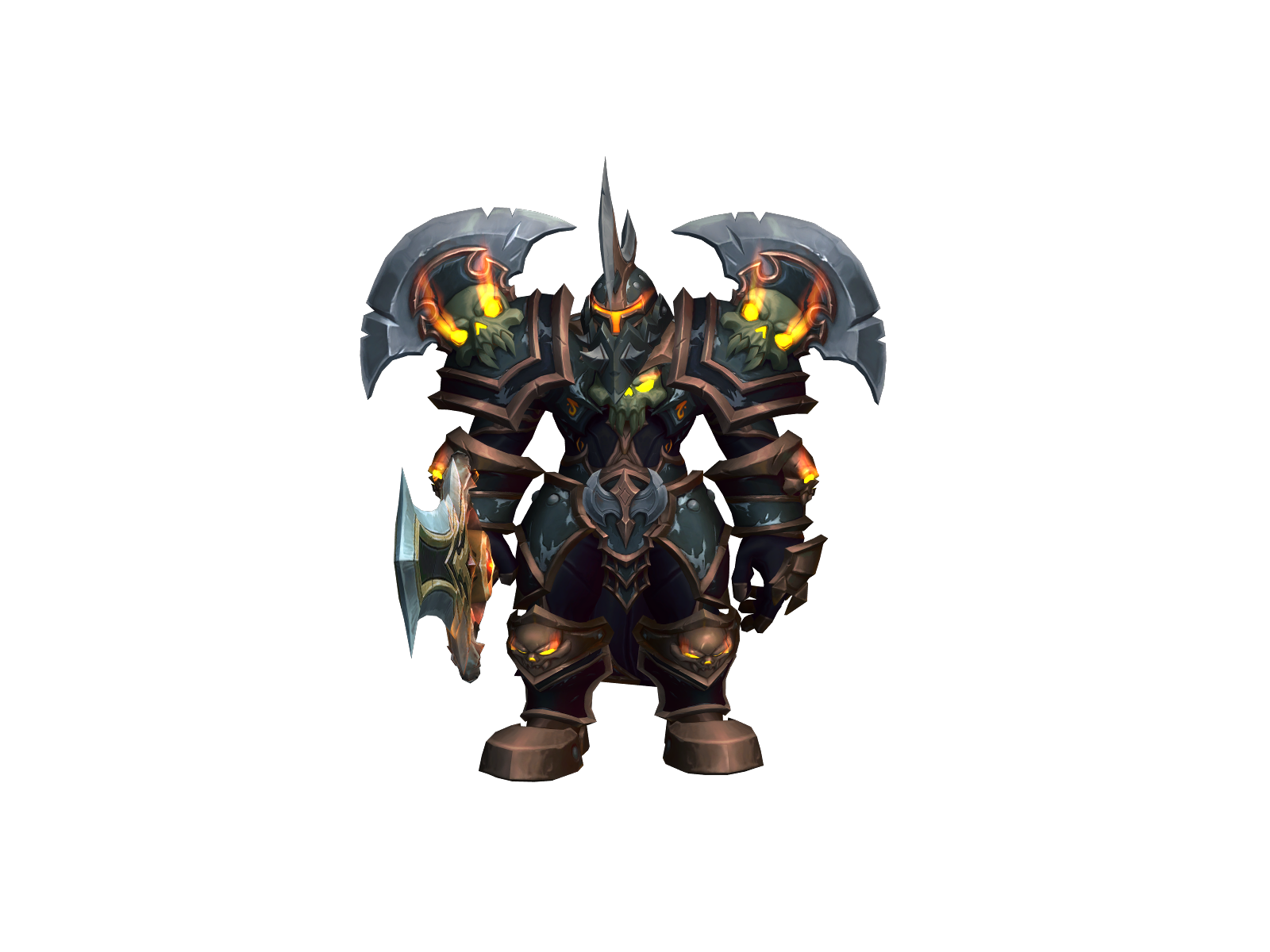 Gorkoroz 3D character render