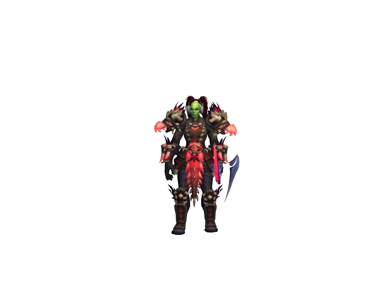 Hunigødx 3D character render