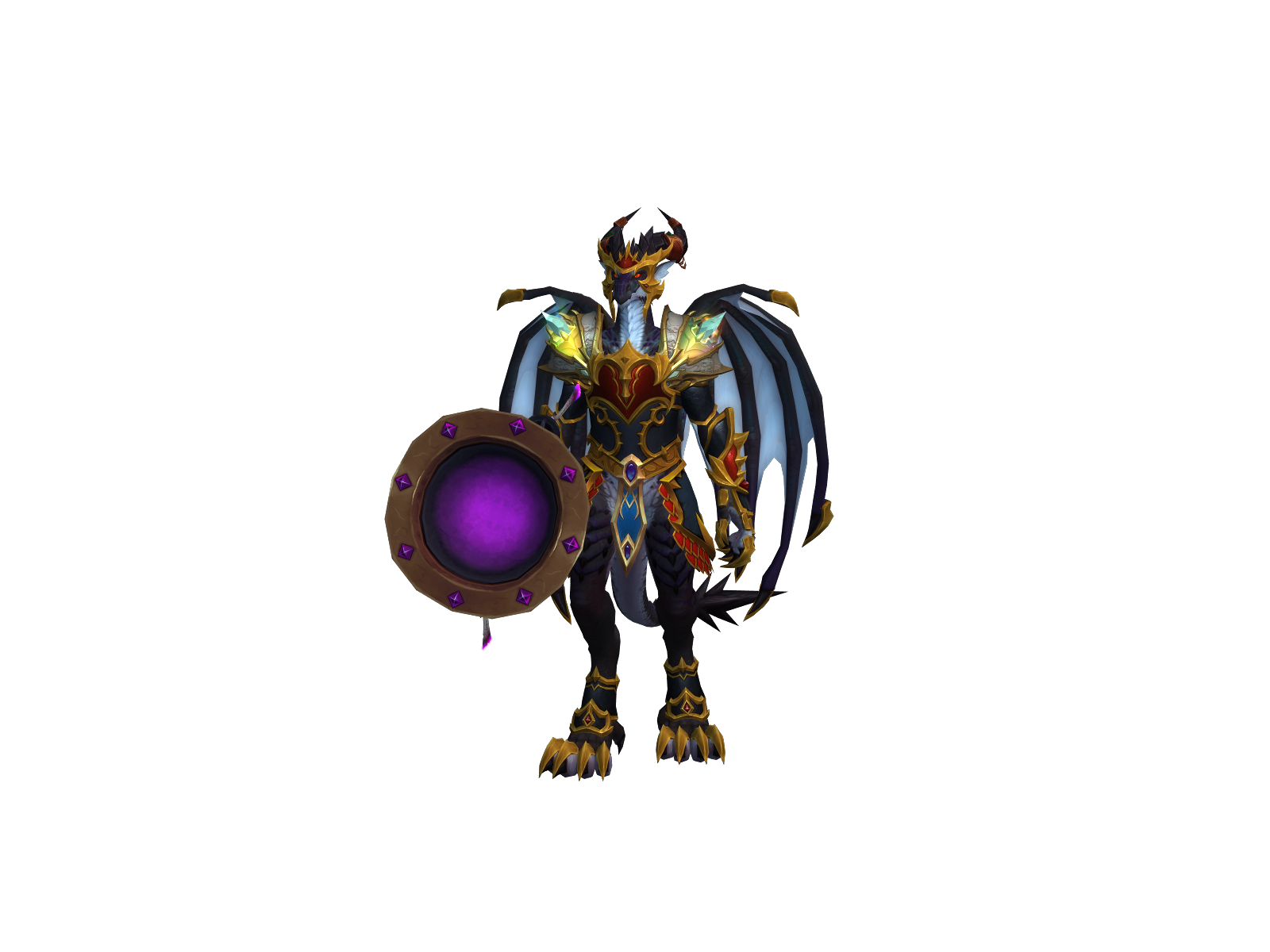 Zullthray 3D character render