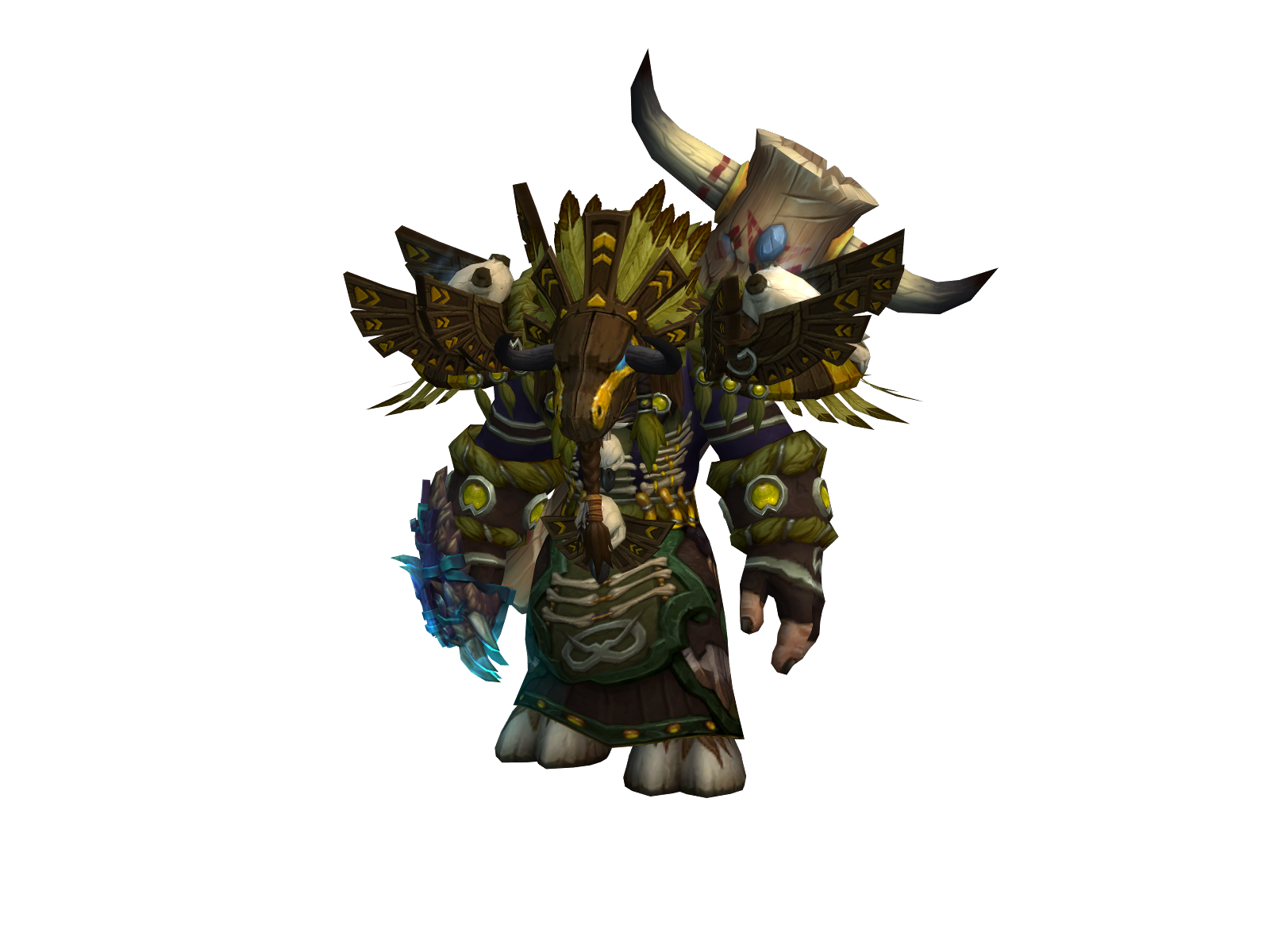 Osoazul 3D character render