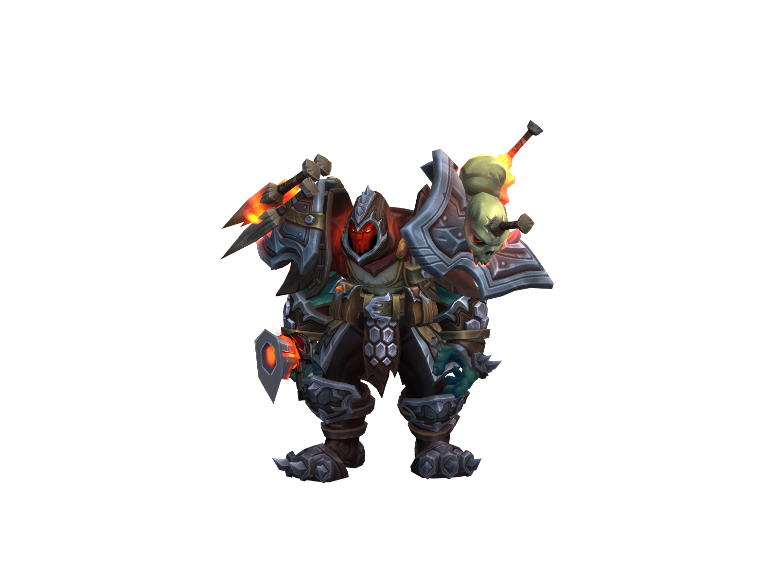 Mezzhunt 3D character render