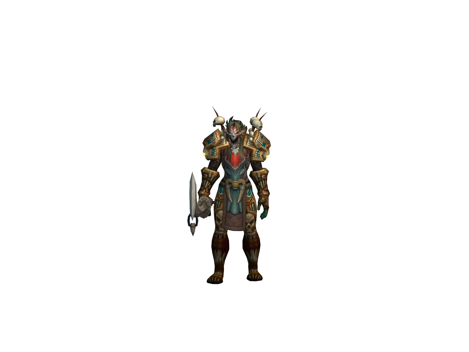 venomflex 3D character render