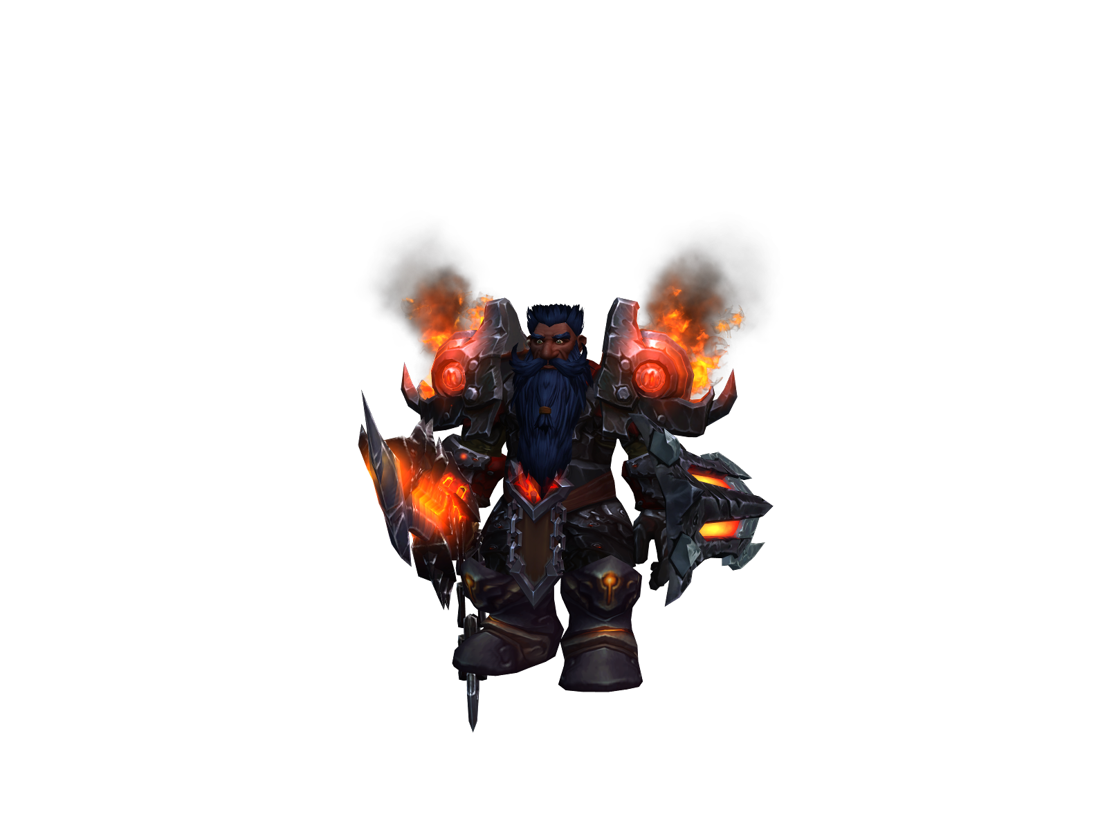 Gyowarr 3D character render