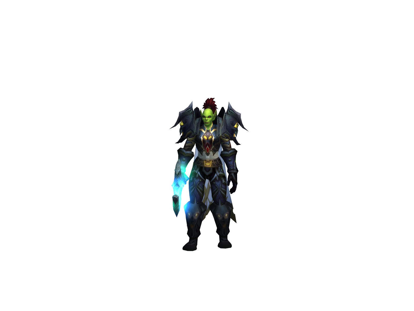 Nély 3D character render