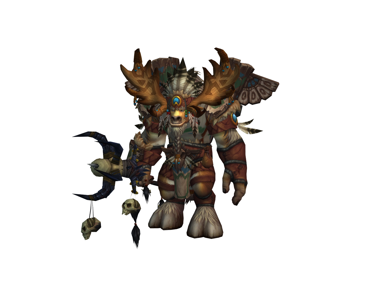 Druidaitro 3D character render
