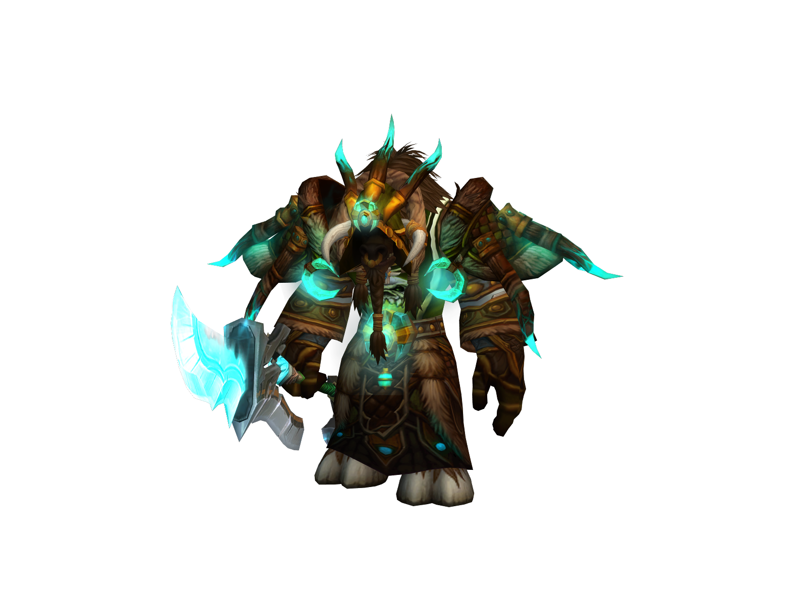 Immörtal 3D character render