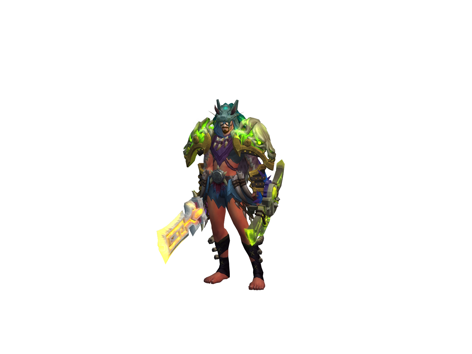 Darkcero 3D character render
