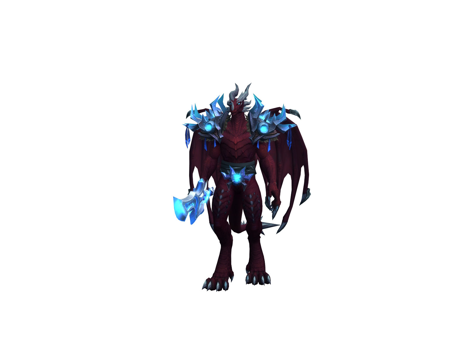 Leckdragon 3D character render