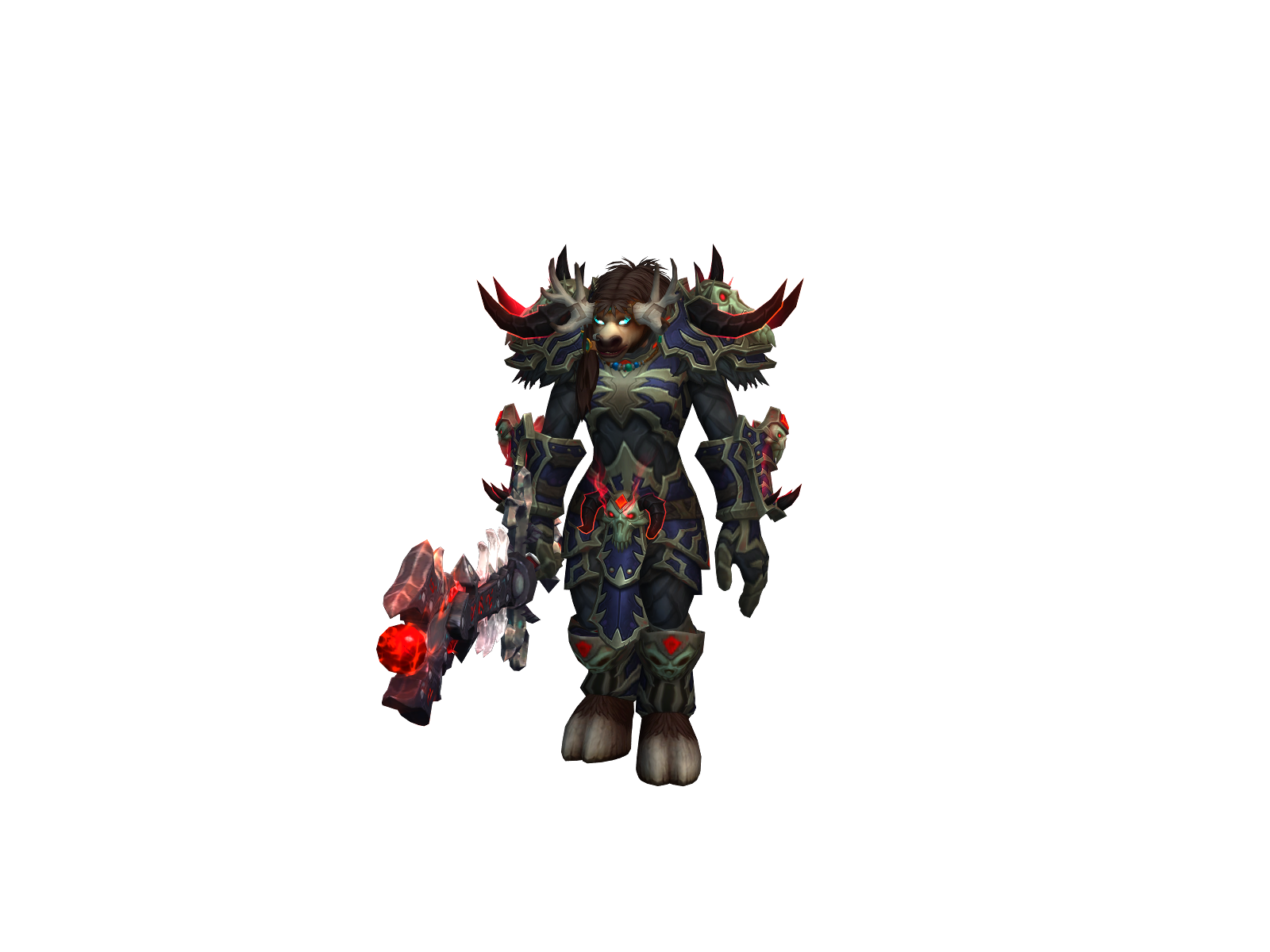 Woss 3D character render