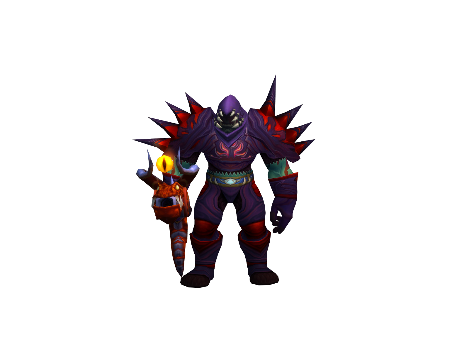 holeblack 3D character render