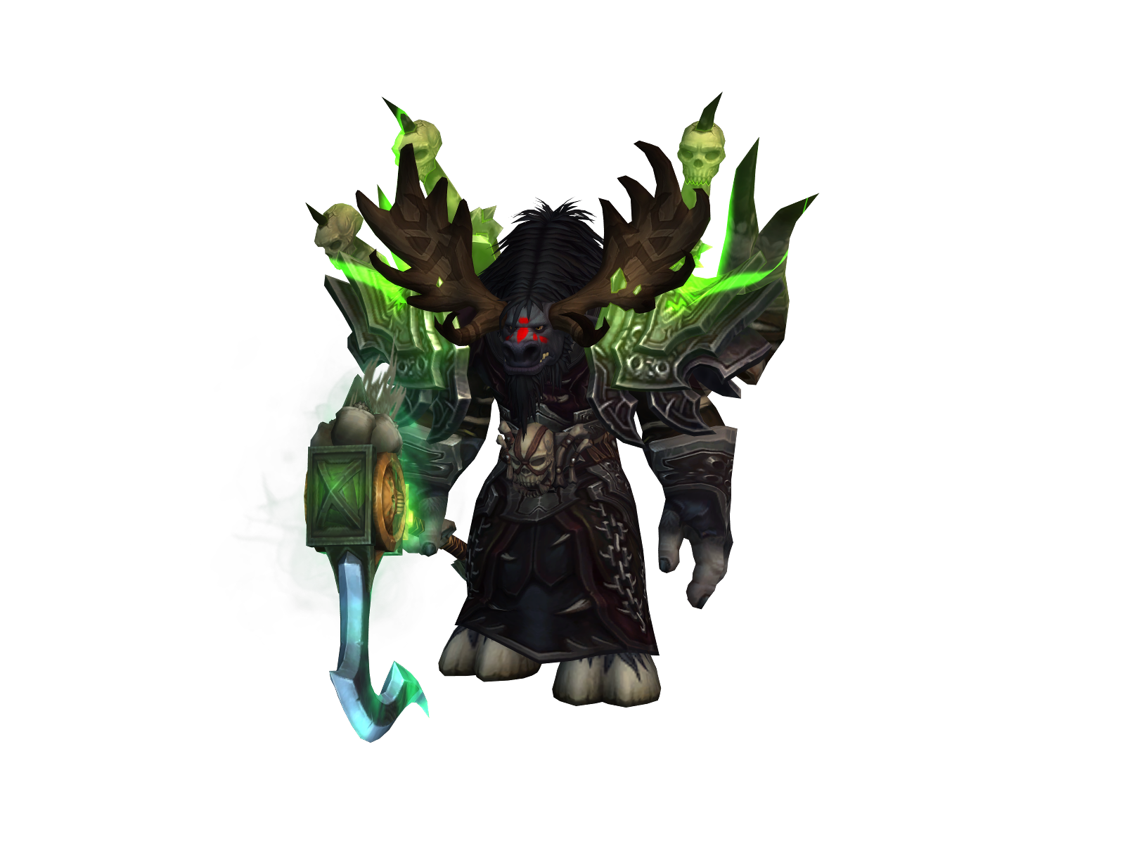 Stonnedwl 3D character render