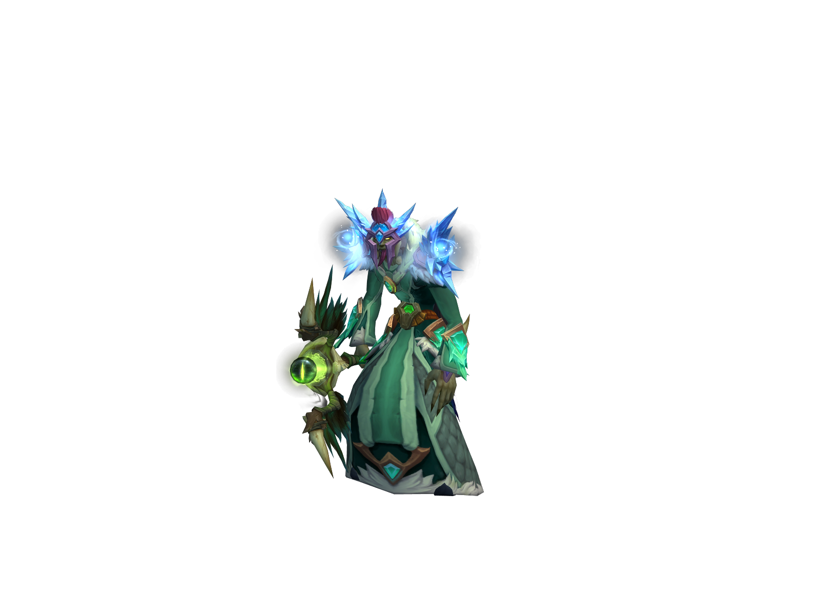 Nômak 3D character render