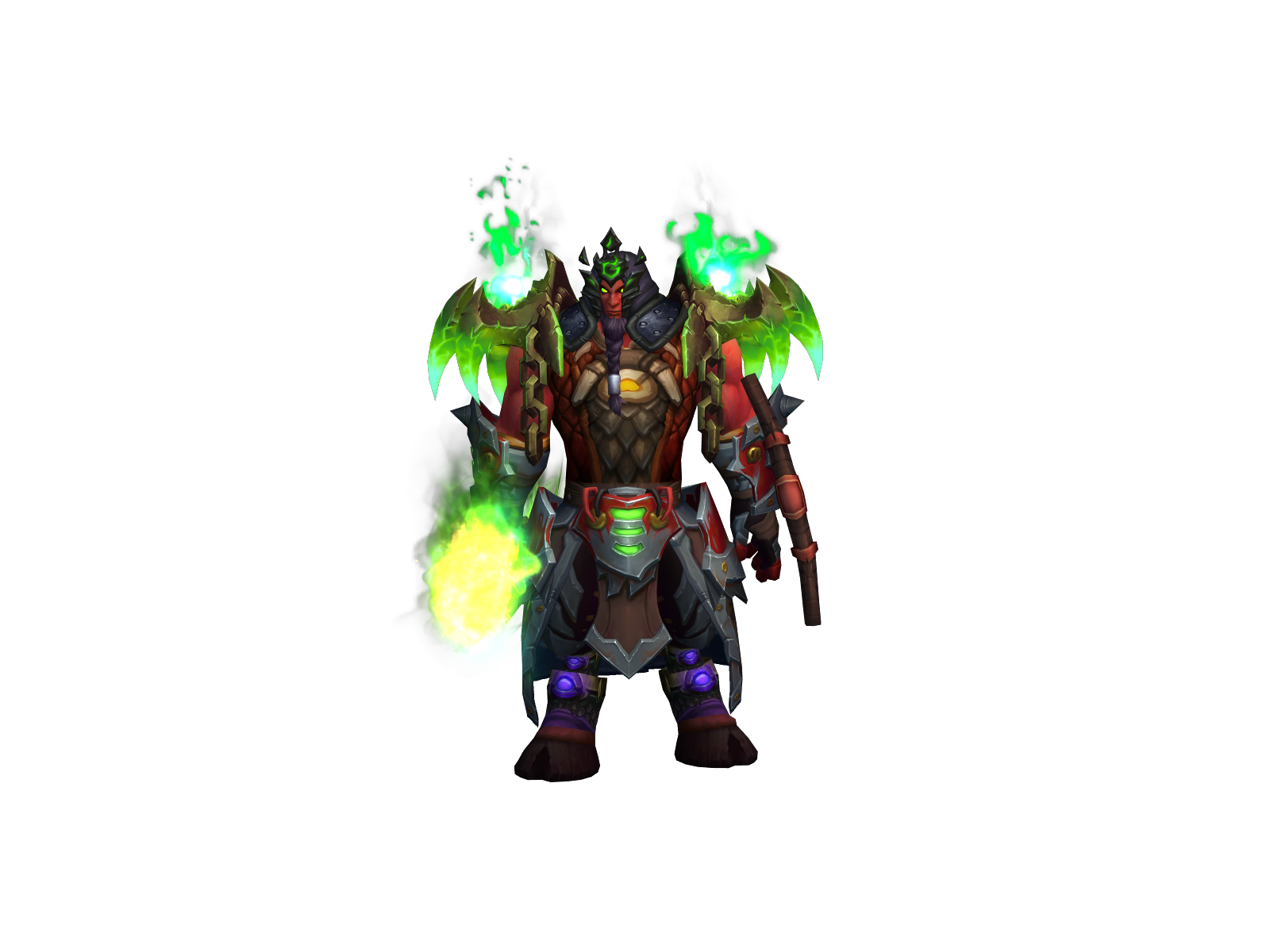 Vesuvio 3D character render