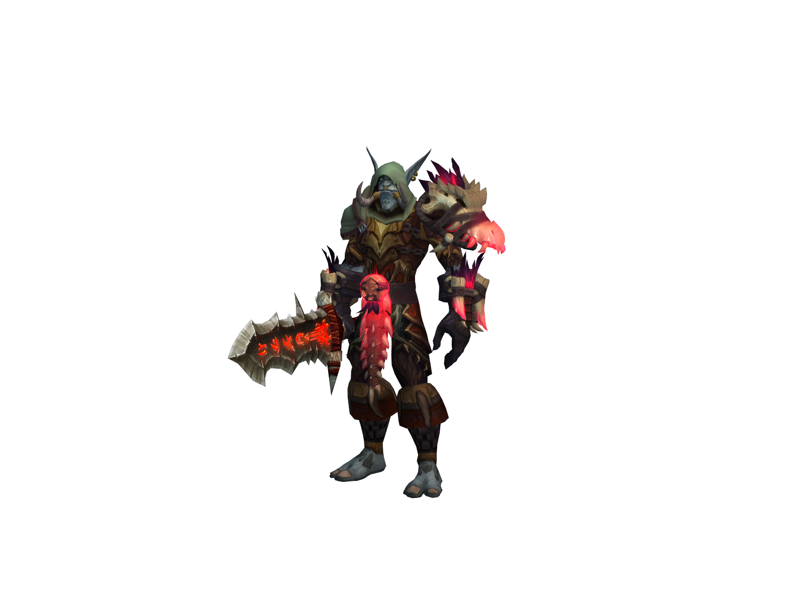 Vølzun 3D character render